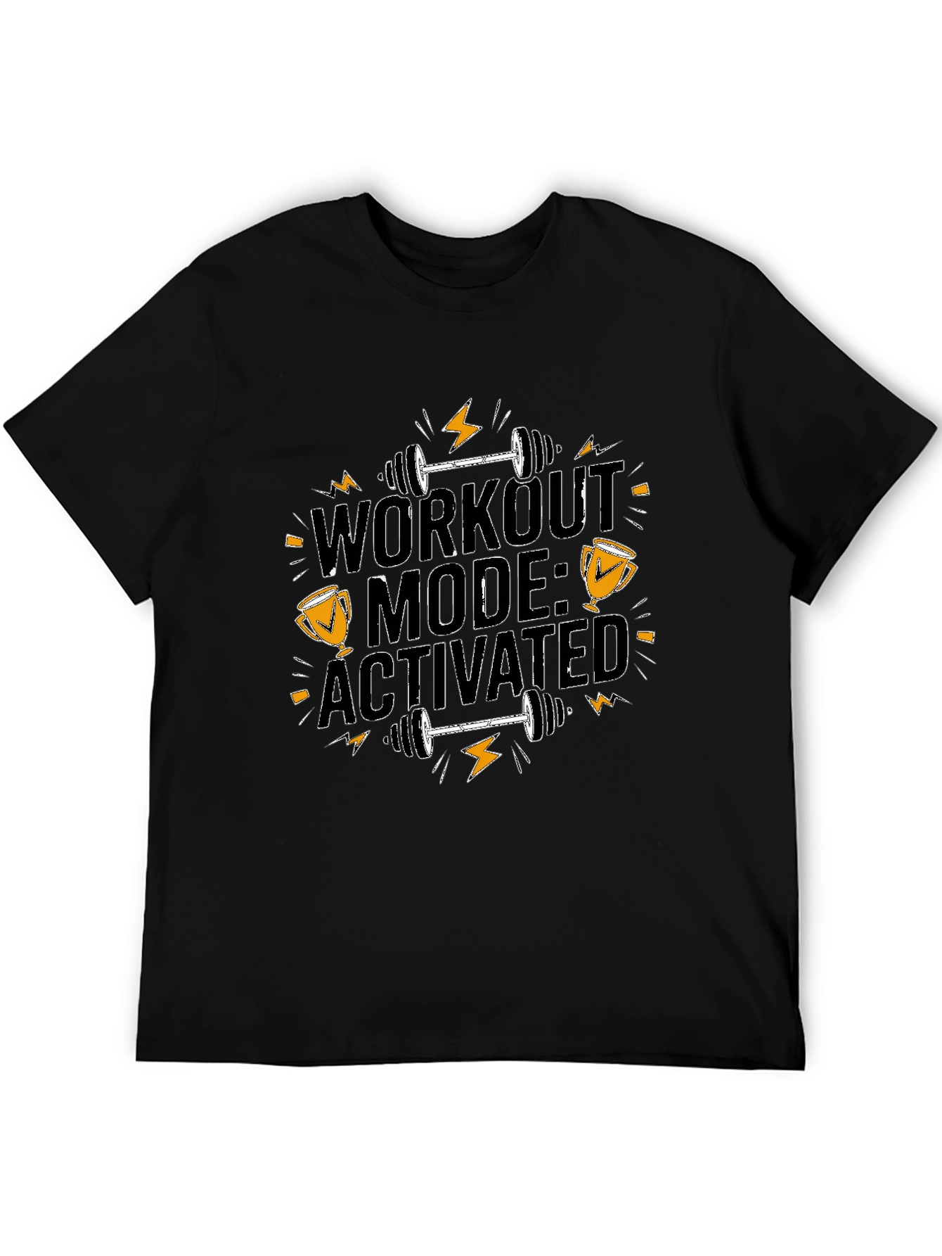 Workout Mode Activated T-Shirt - Gym Fitness Apparel