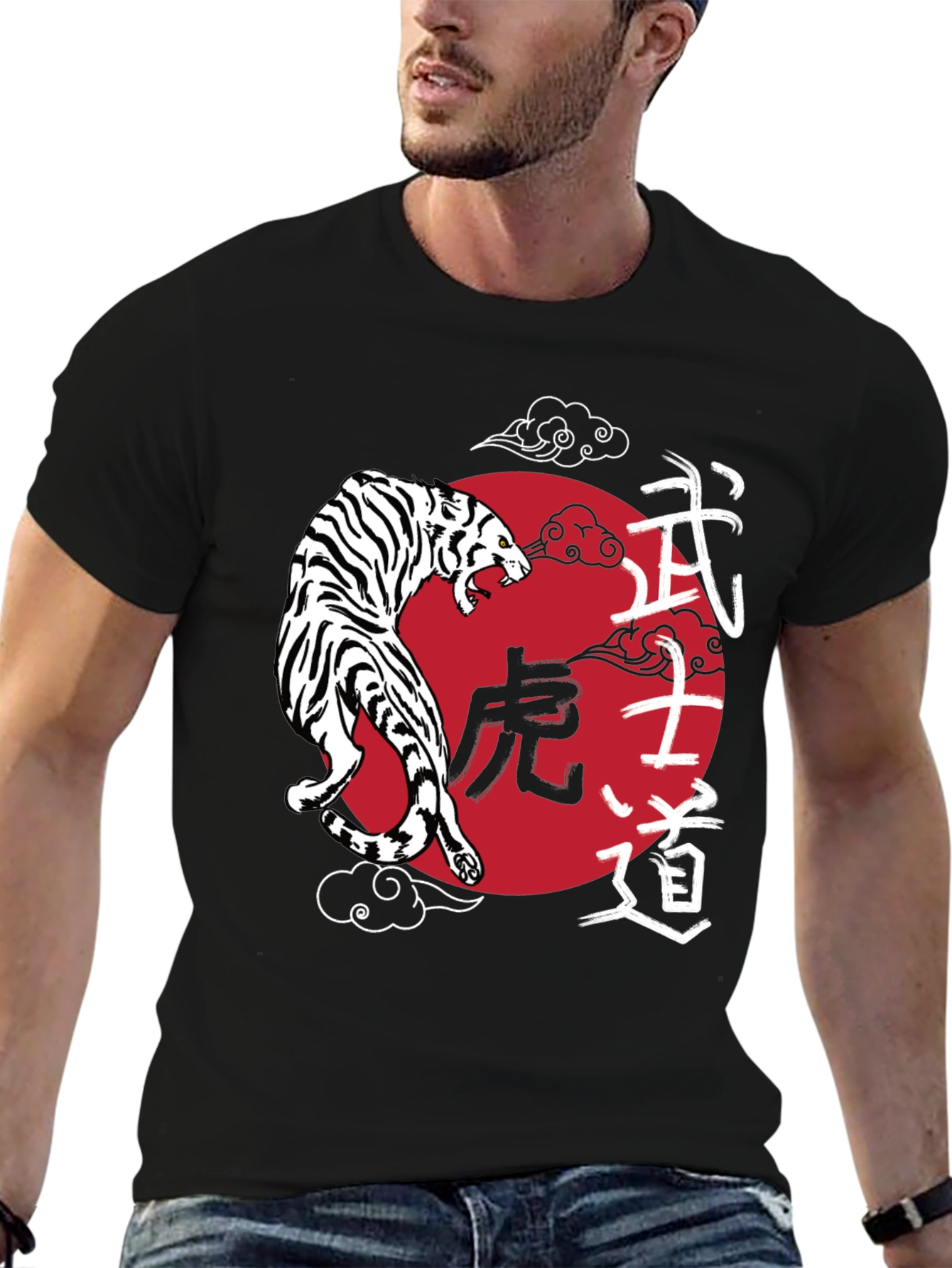 Japanese Tiger Graphic Tee