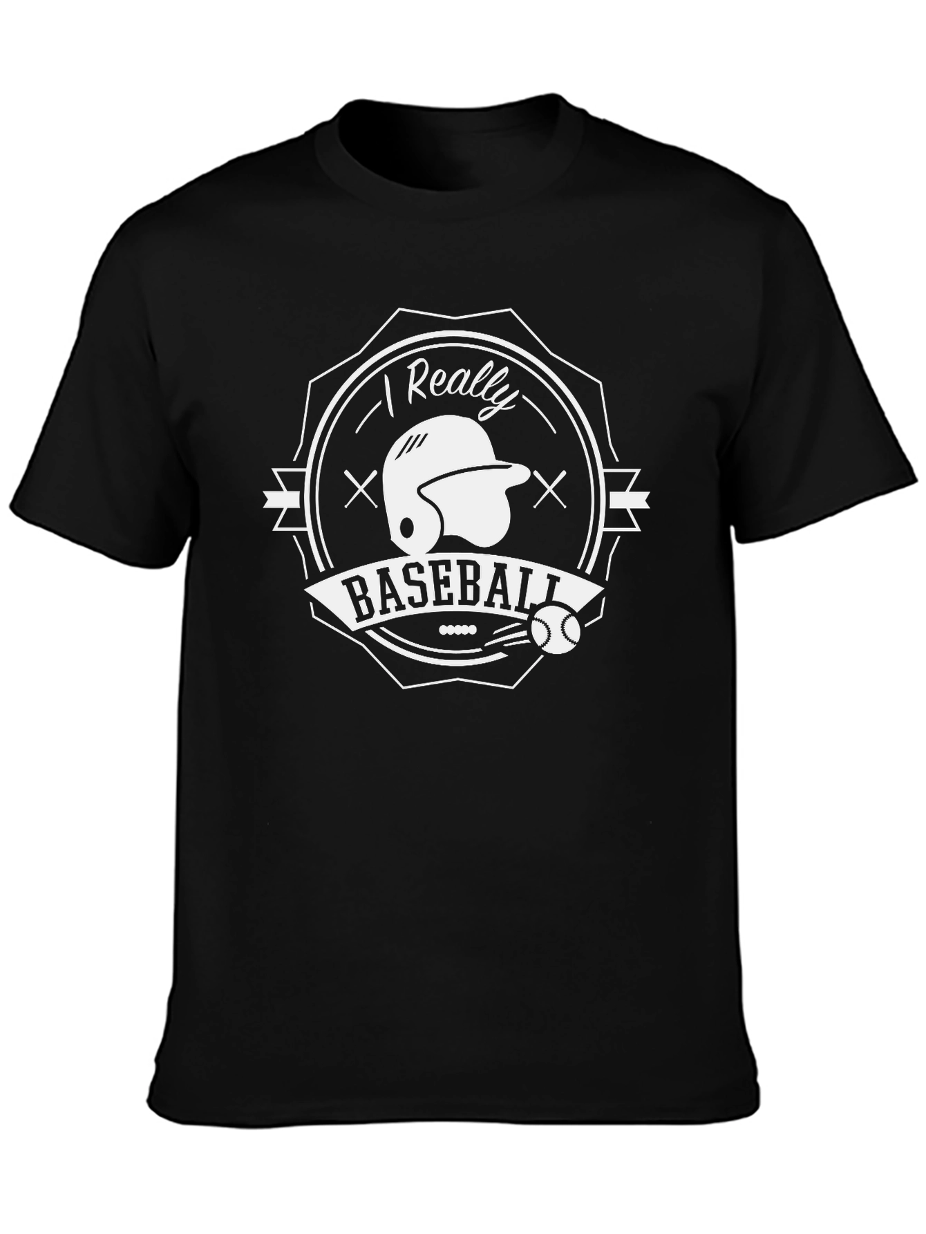 I Really Like Baseball T-Shirt