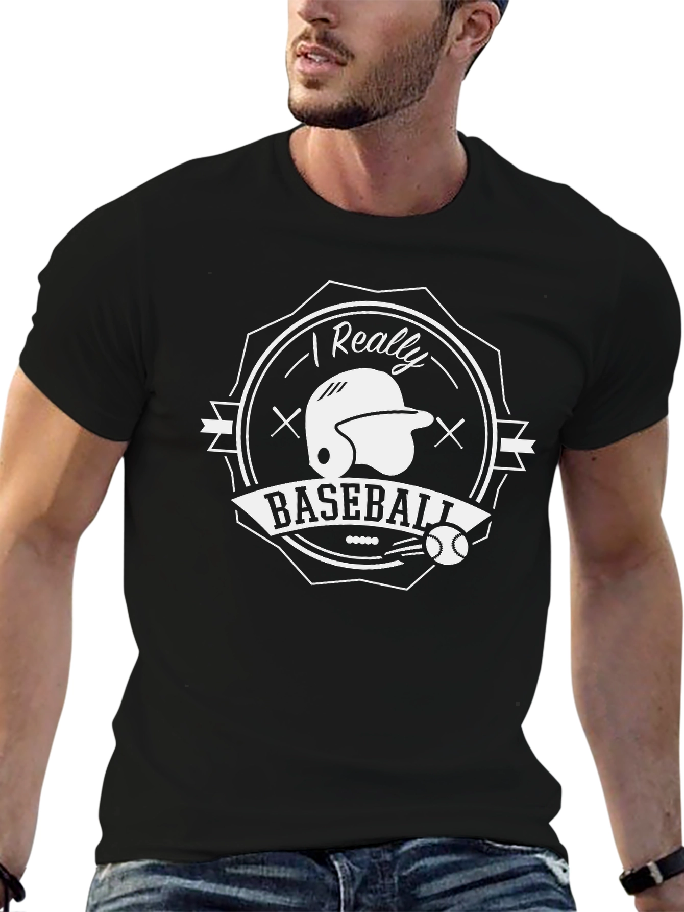 I Really Like Baseball T-Shirt