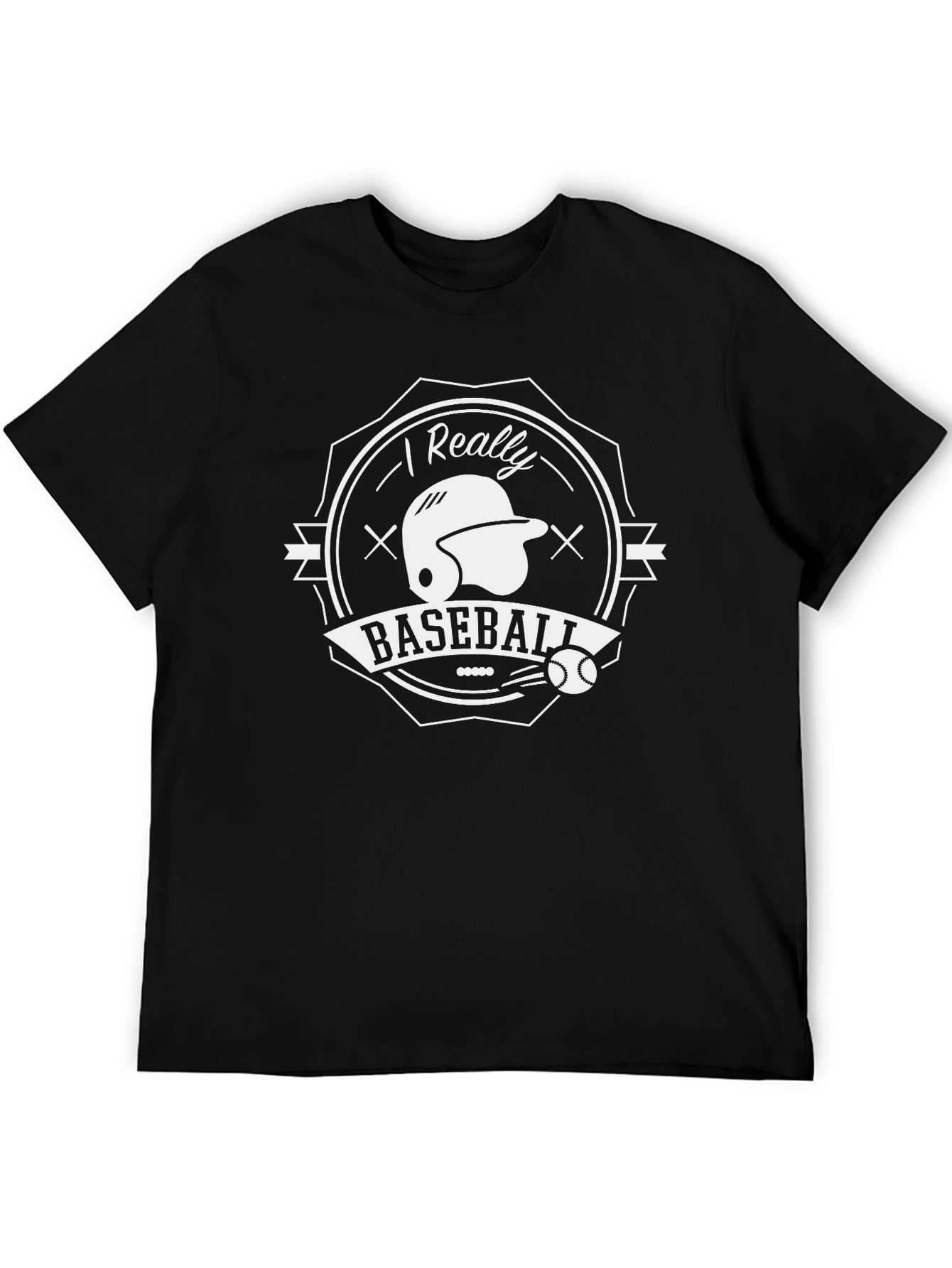 I Really Like Baseball T-Shirt