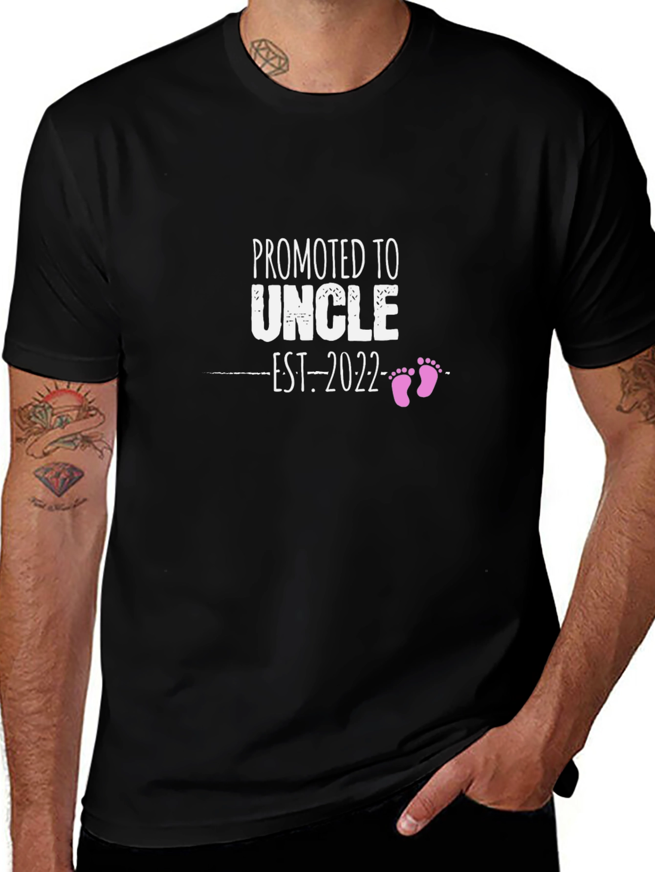 Promoted to Uncle Est. 2022 T-Shirt