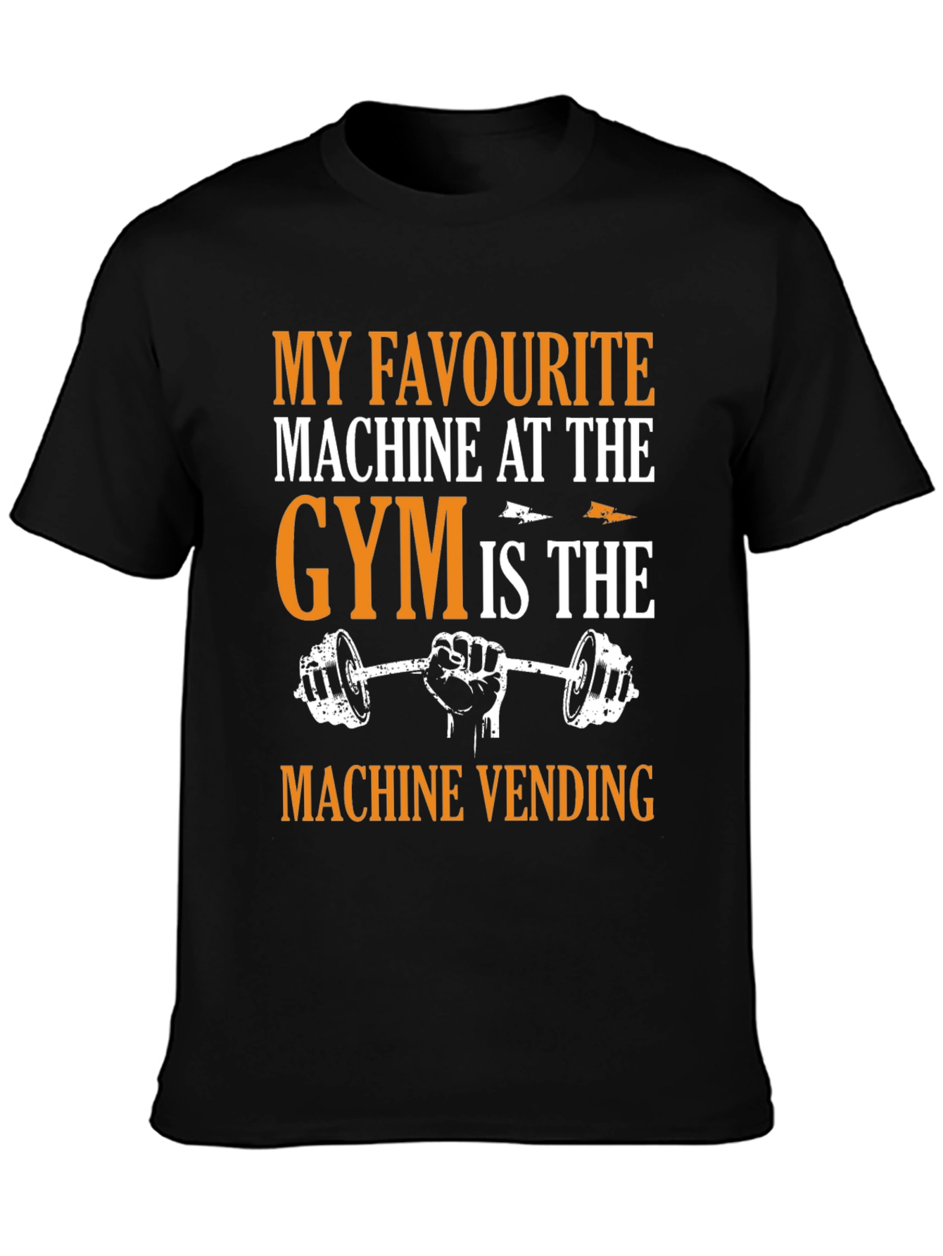Gym Humor T-Shirt: Vending Machine Fan