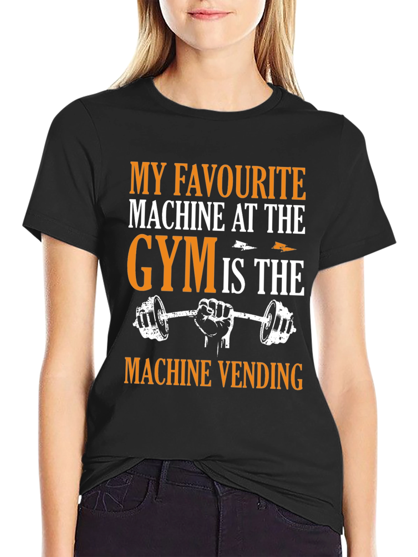 Gym Humor T-Shirt: Vending Machine Fan