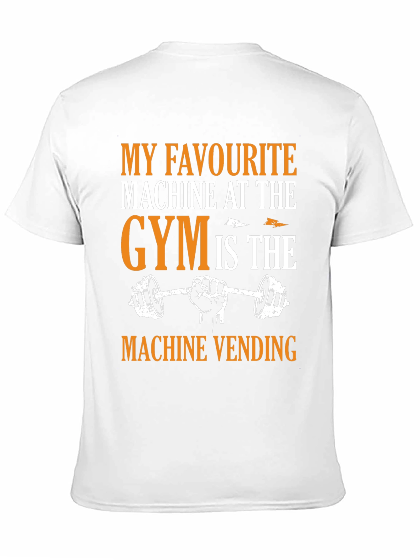 Gym Humor T-Shirt: Vending Machine Fan