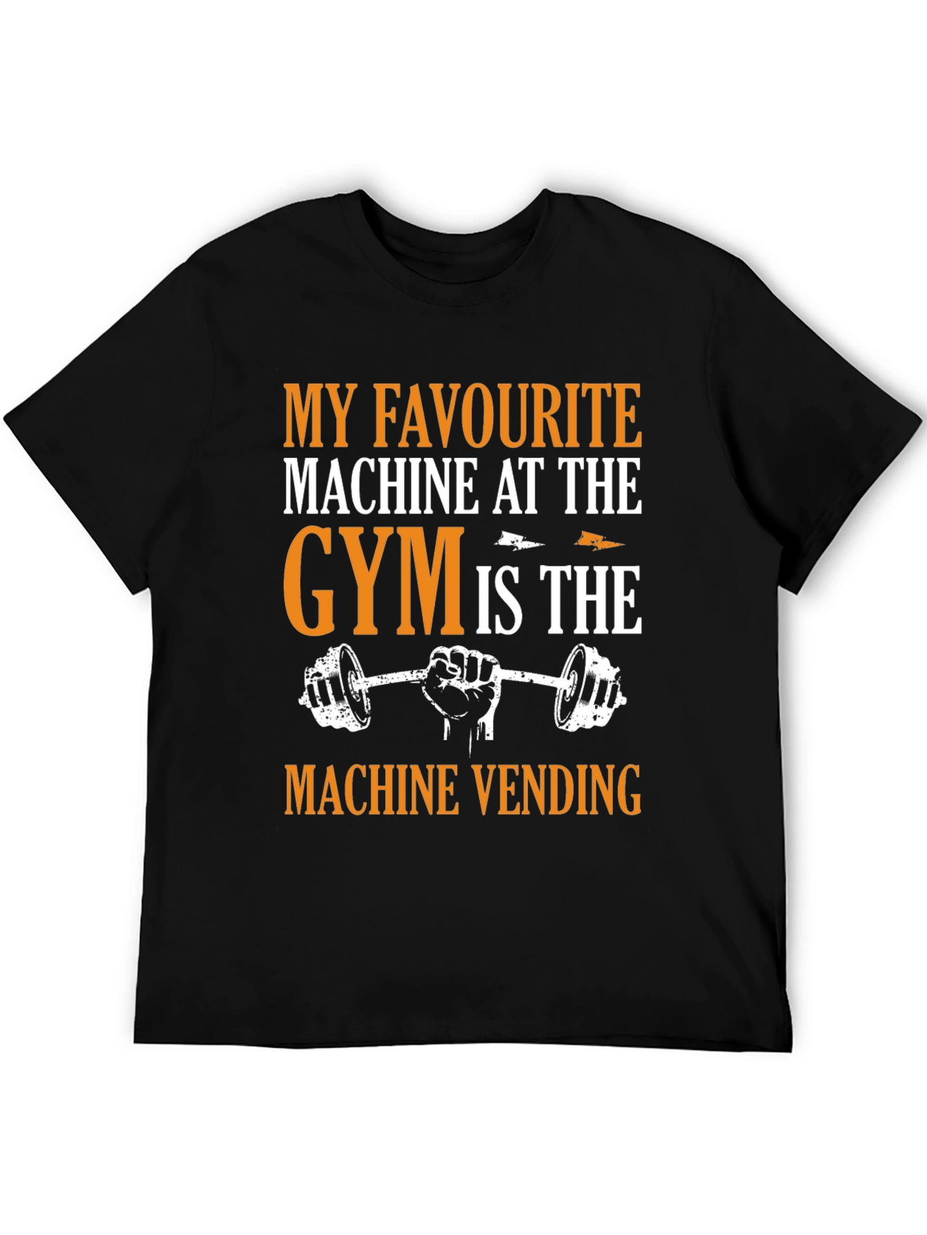 Gym Humor T-Shirt: Vending Machine Fan