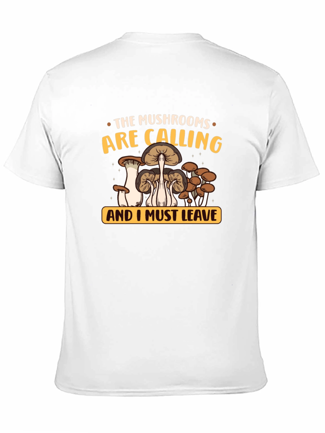 Mushroom Calling Graphic Tee - Nature Lovers T-Shirt