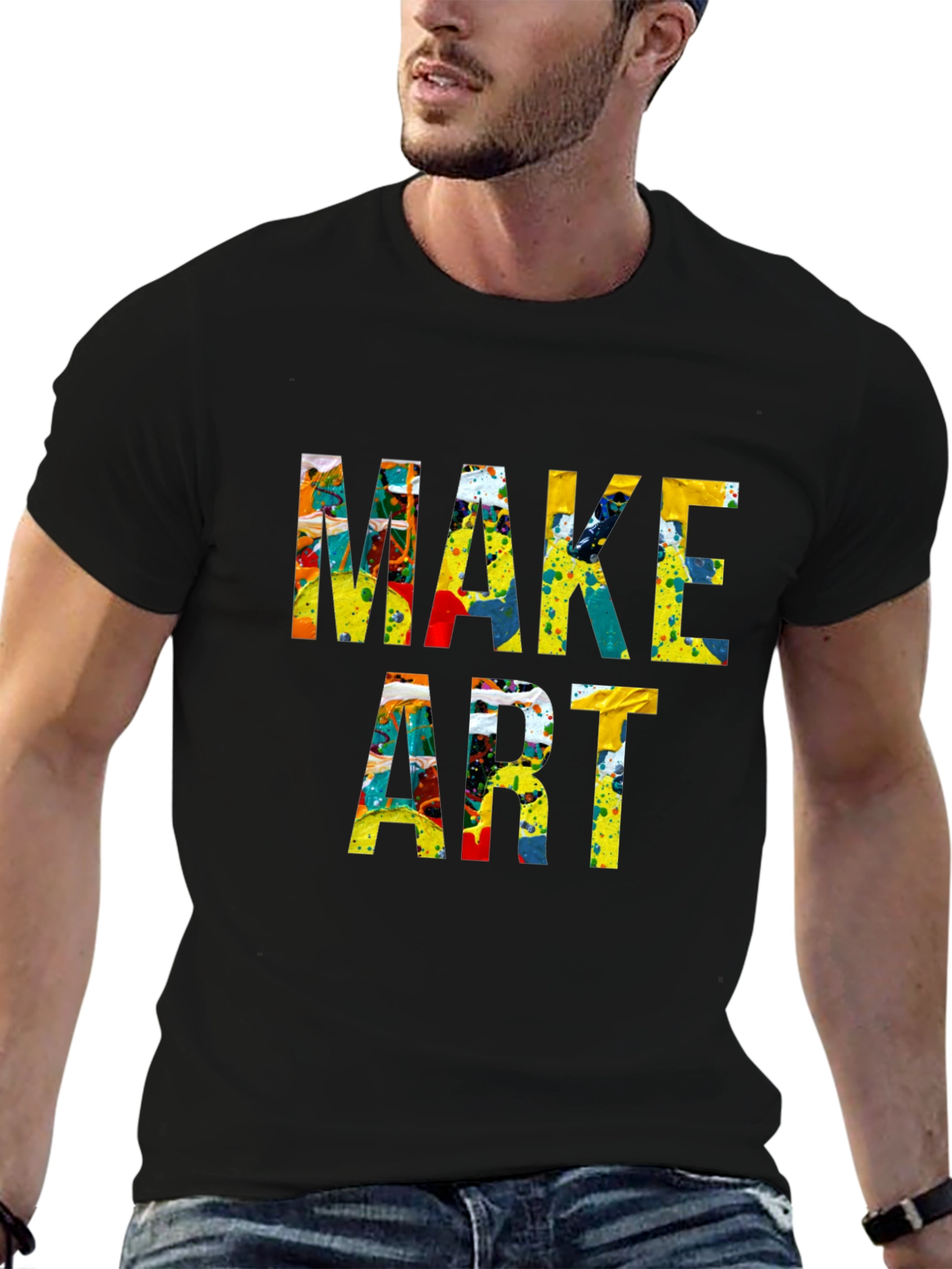 Make Art Graphic T-Shirt
