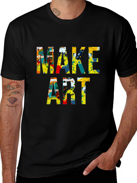 Make Art Graphic T-Shirt