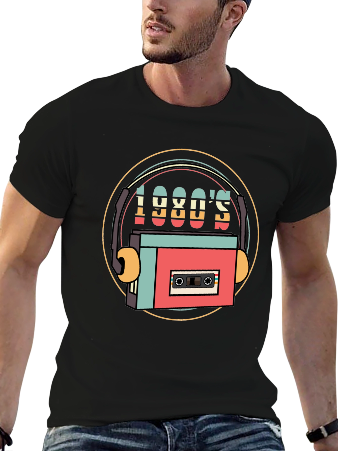 Retro 80s Cassette Tape T-Shirt