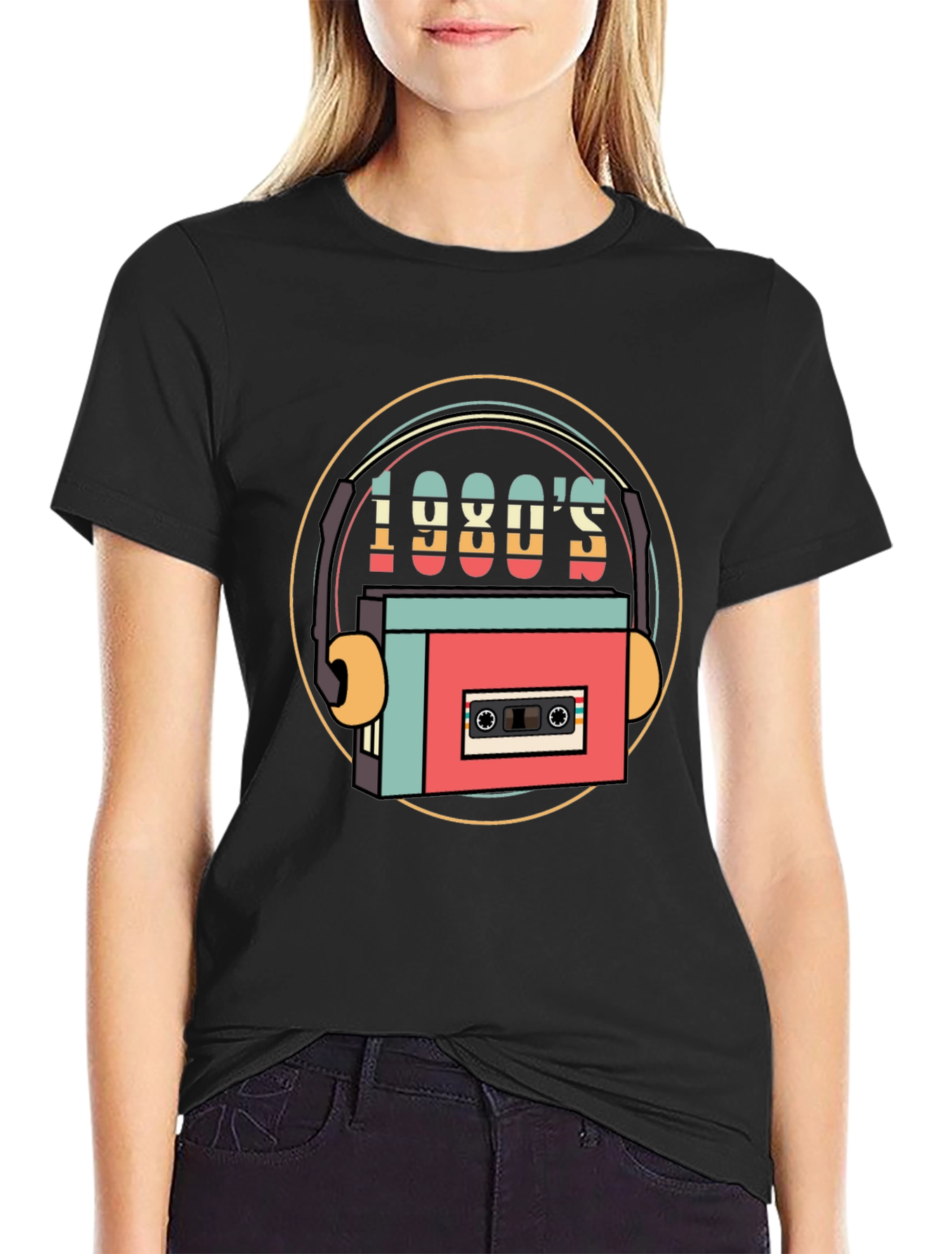 Retro 80s Cassette Tape T-Shirt
