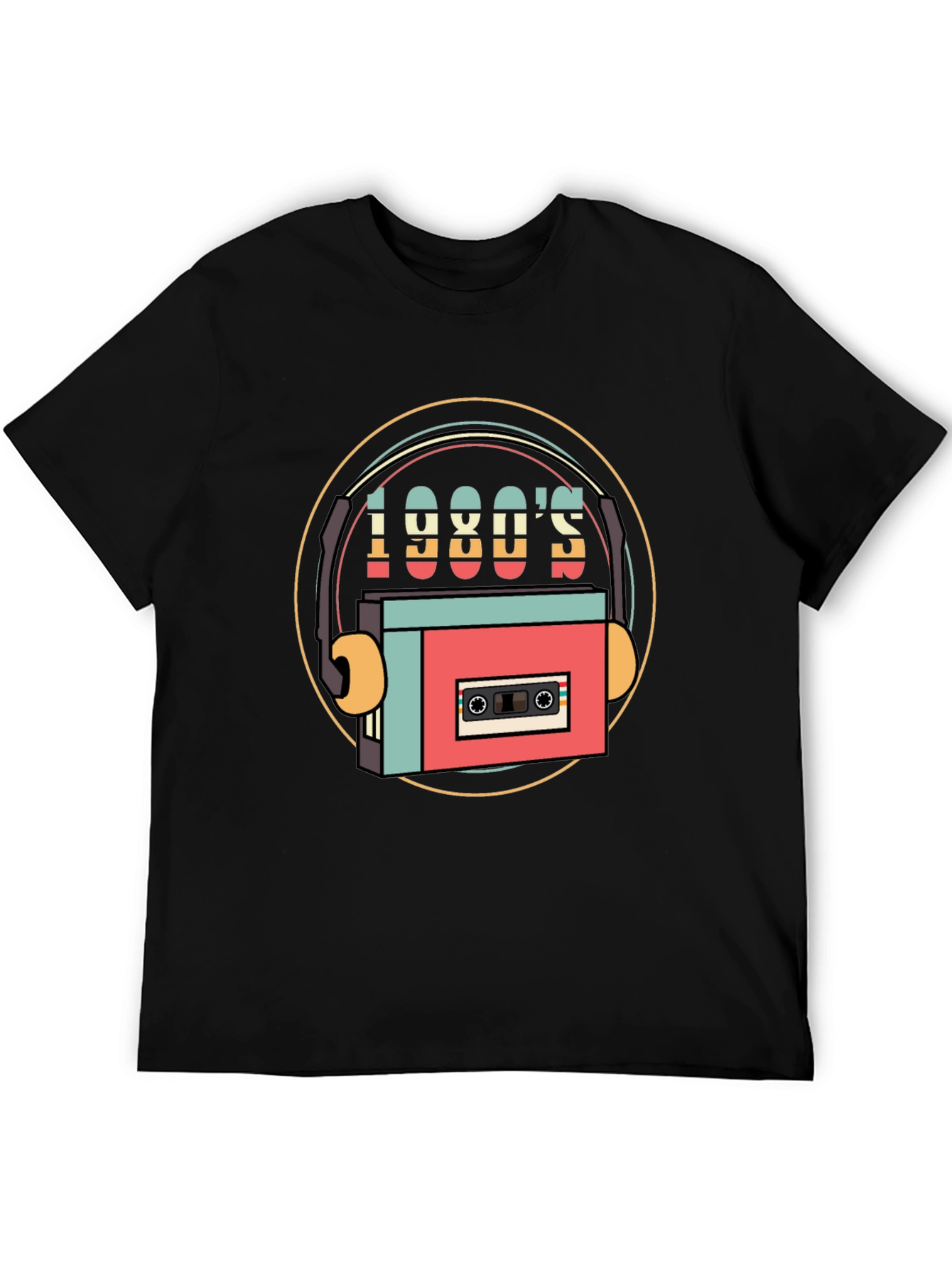 Retro 80s Cassette Tape T-Shirt