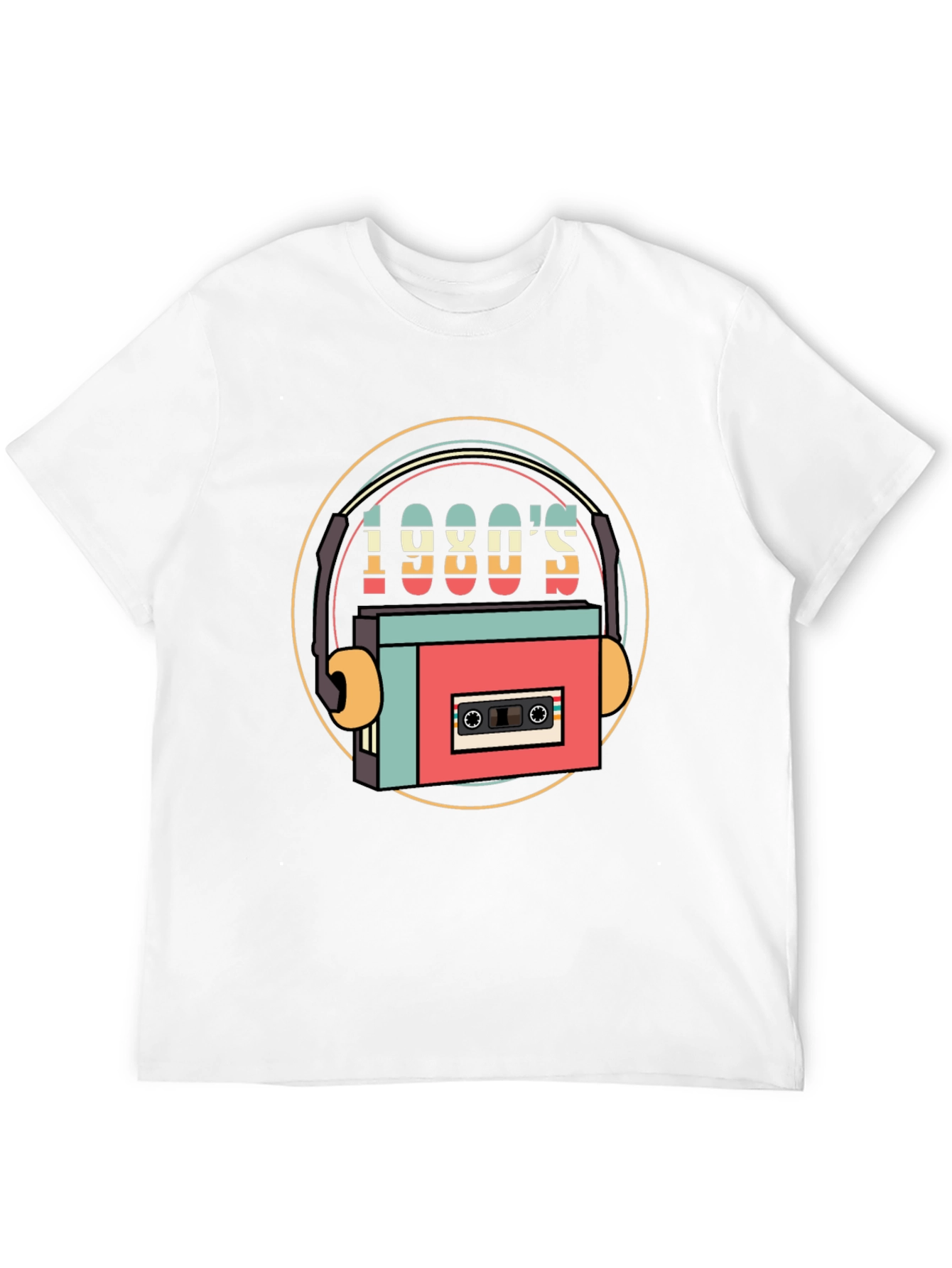Retro 80s Cassette Tape T-Shirt