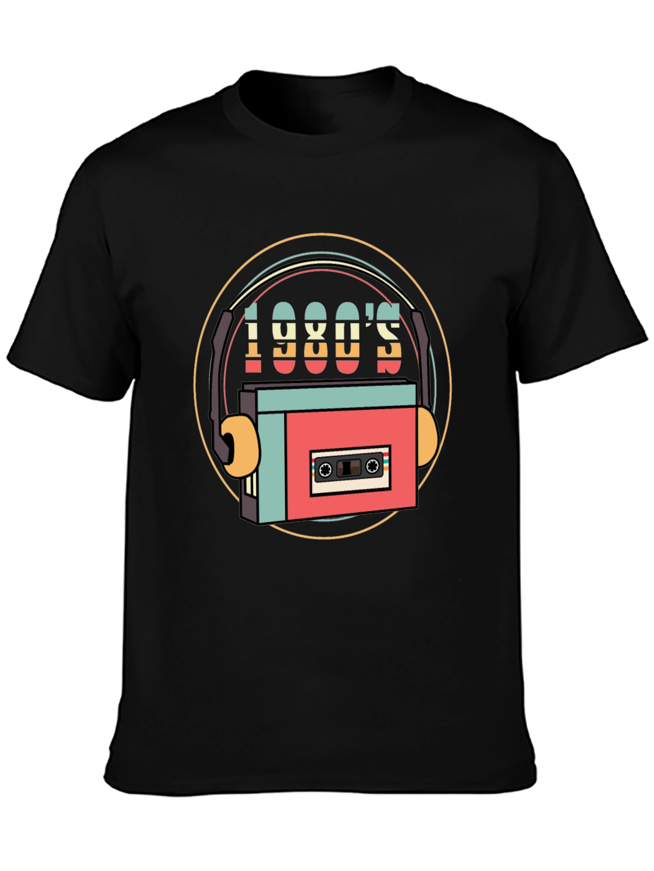 Retro 80s Cassette Tape T-Shirt
