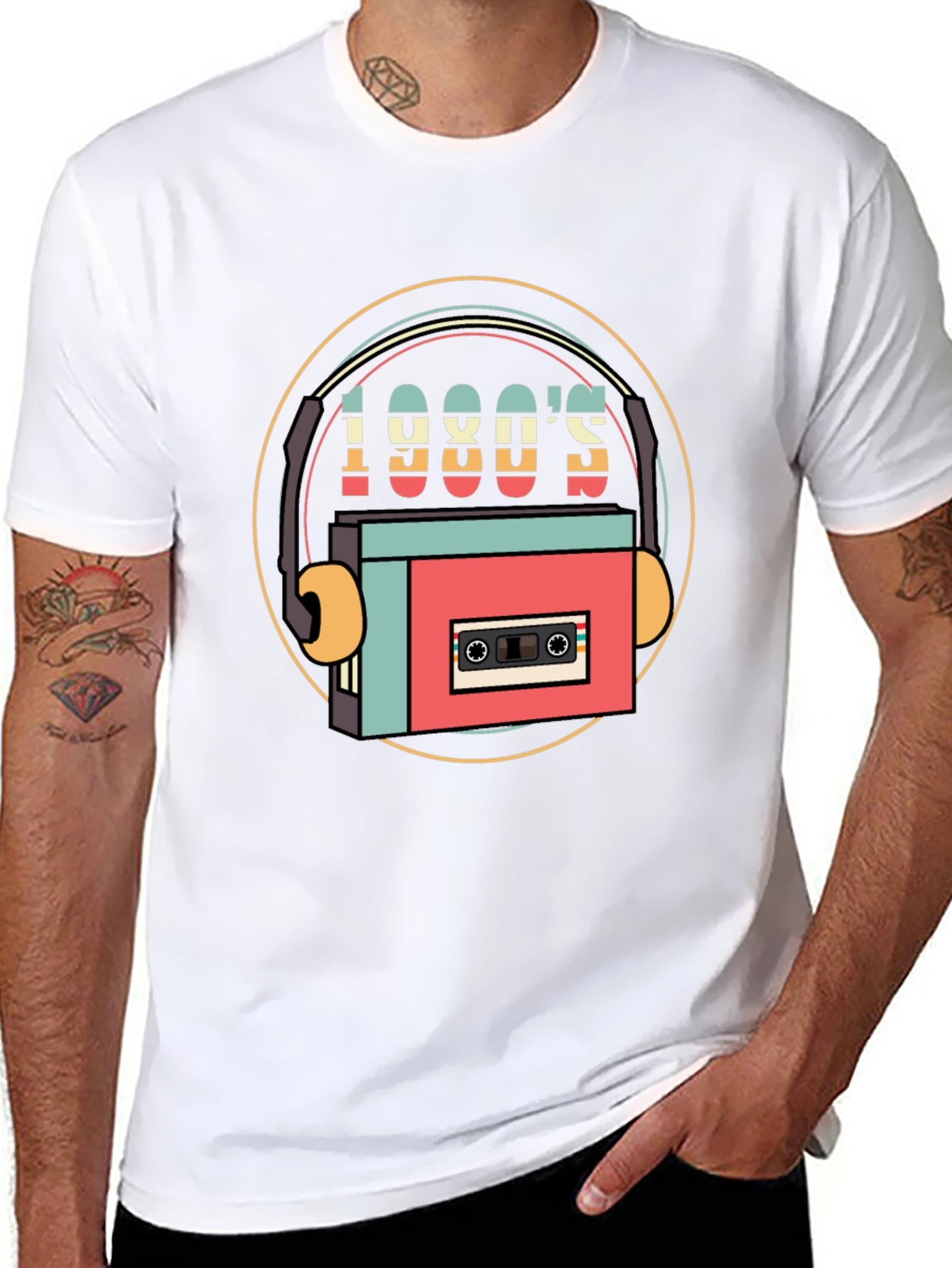 Retro 80s Cassette Tape T-Shirt