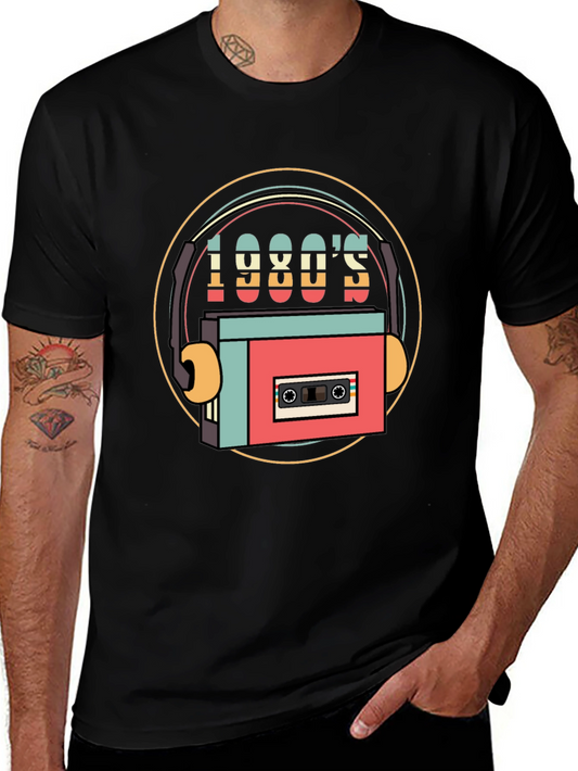 Retro 80s Cassette Tape T-Shirt