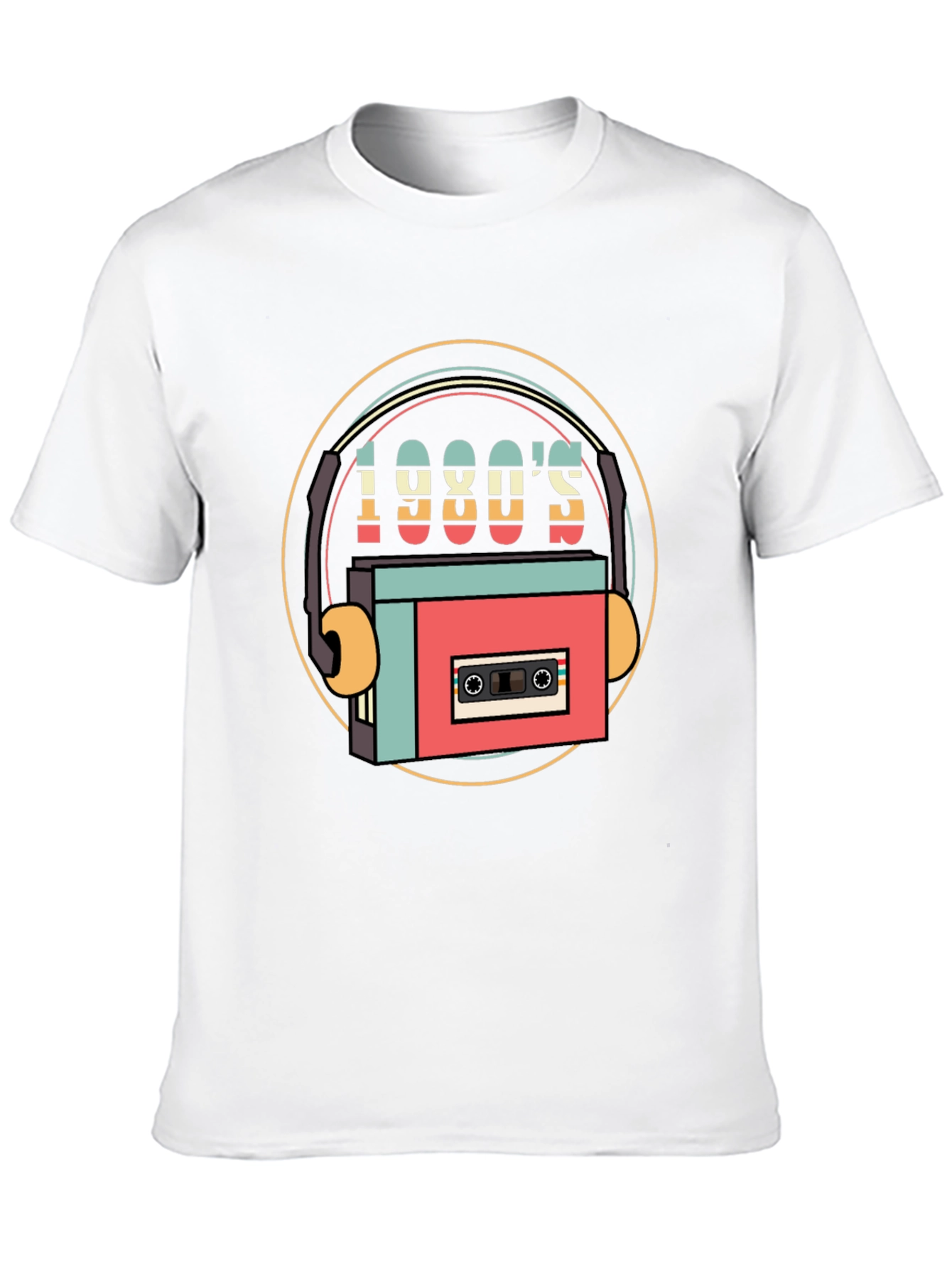 Retro 80s Cassette Tape T-Shirt