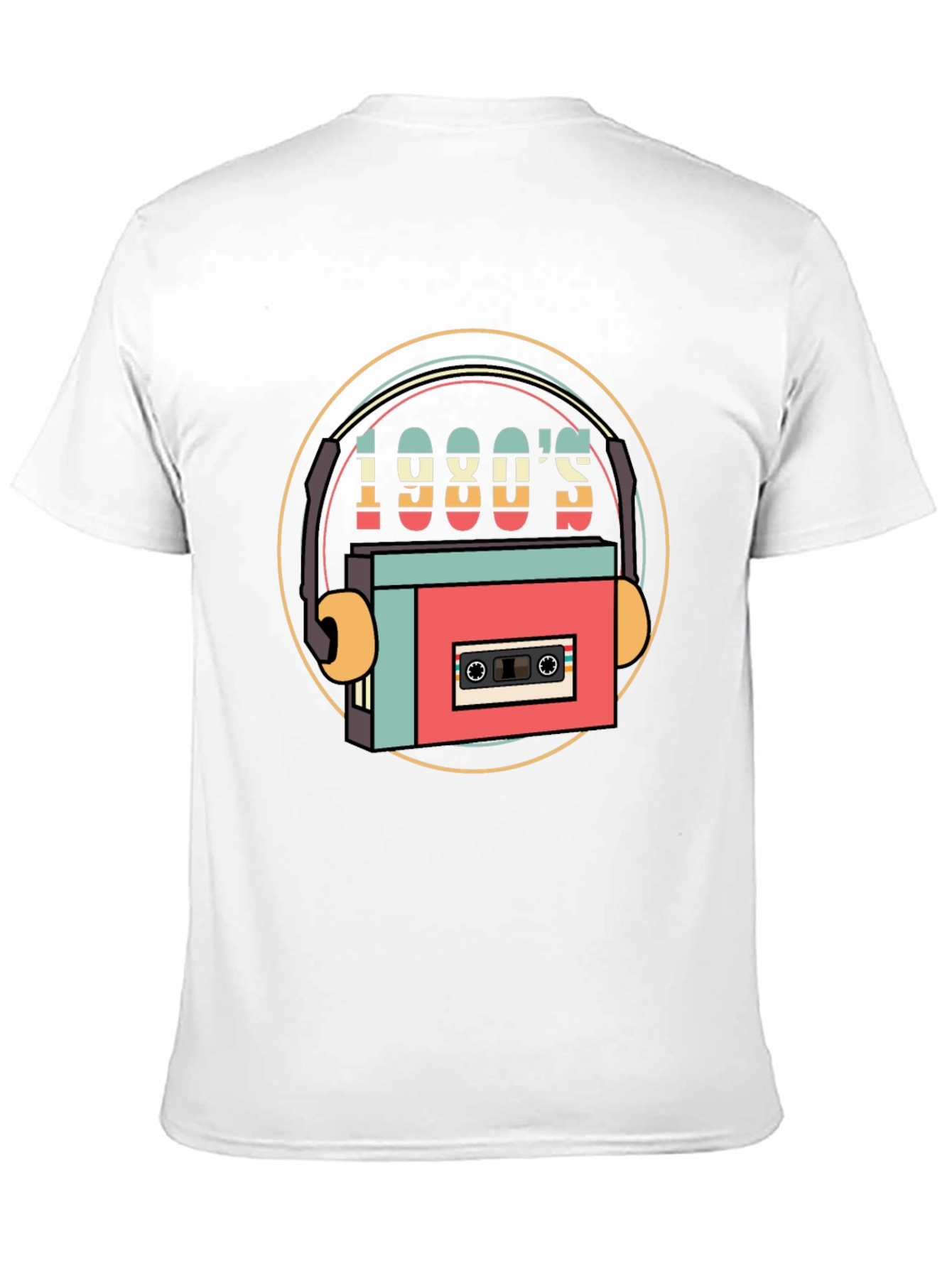 Retro 80s Cassette Tape T-Shirt