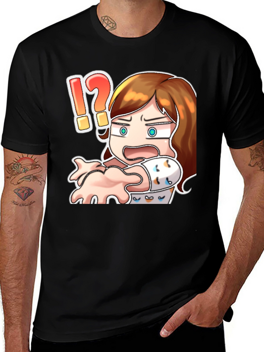 Cartoon Shocked T-Shirt