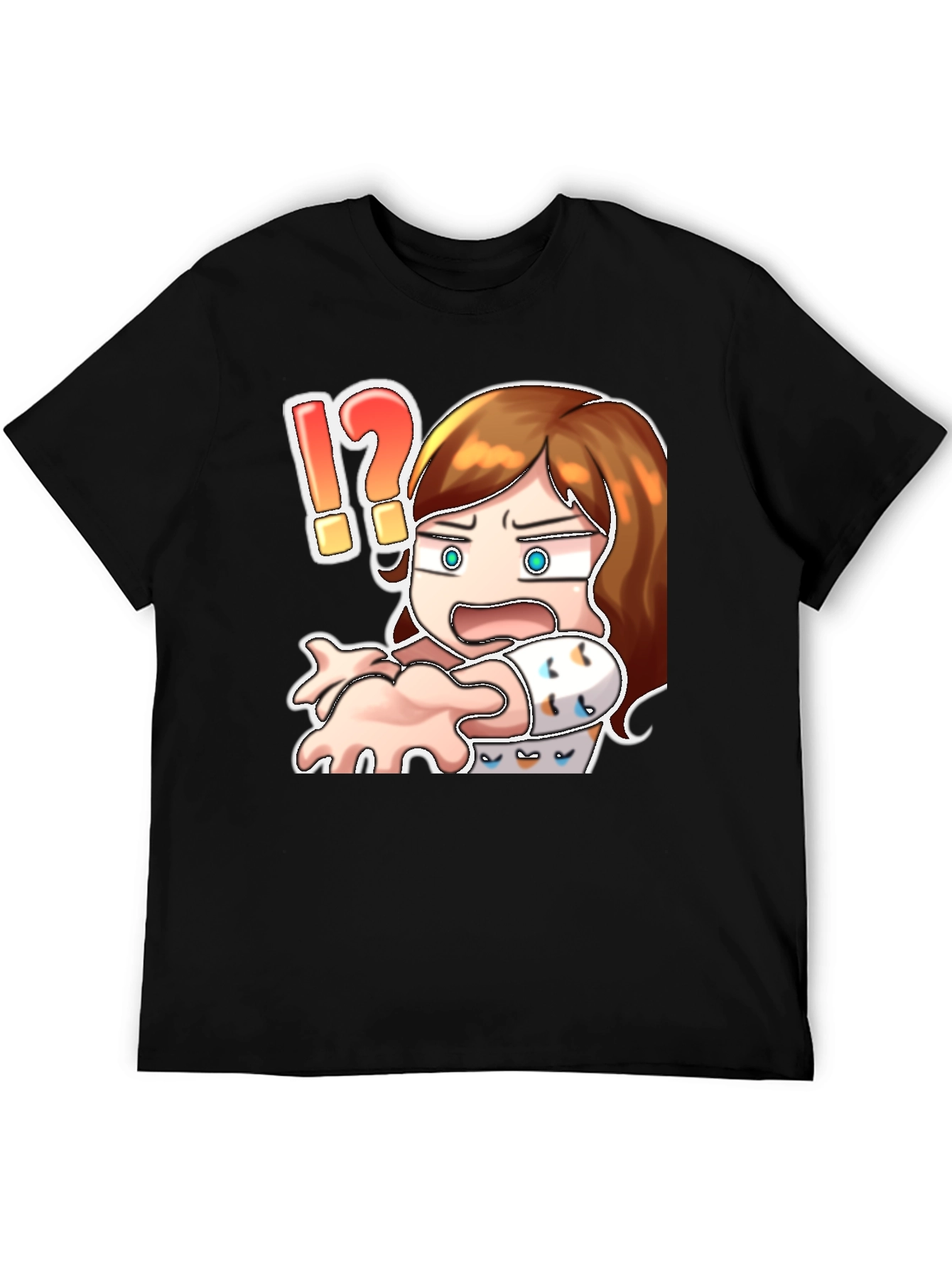 Cartoon Shocked T-Shirt