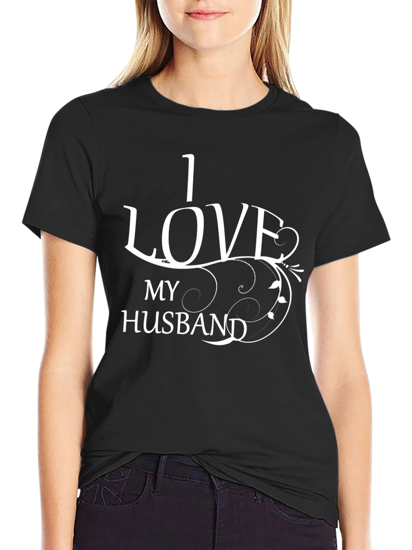 I Love My Husband Graphic T-Shirt