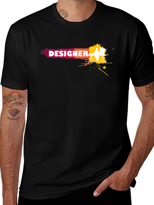 Designer Graphic Print T-Shirt