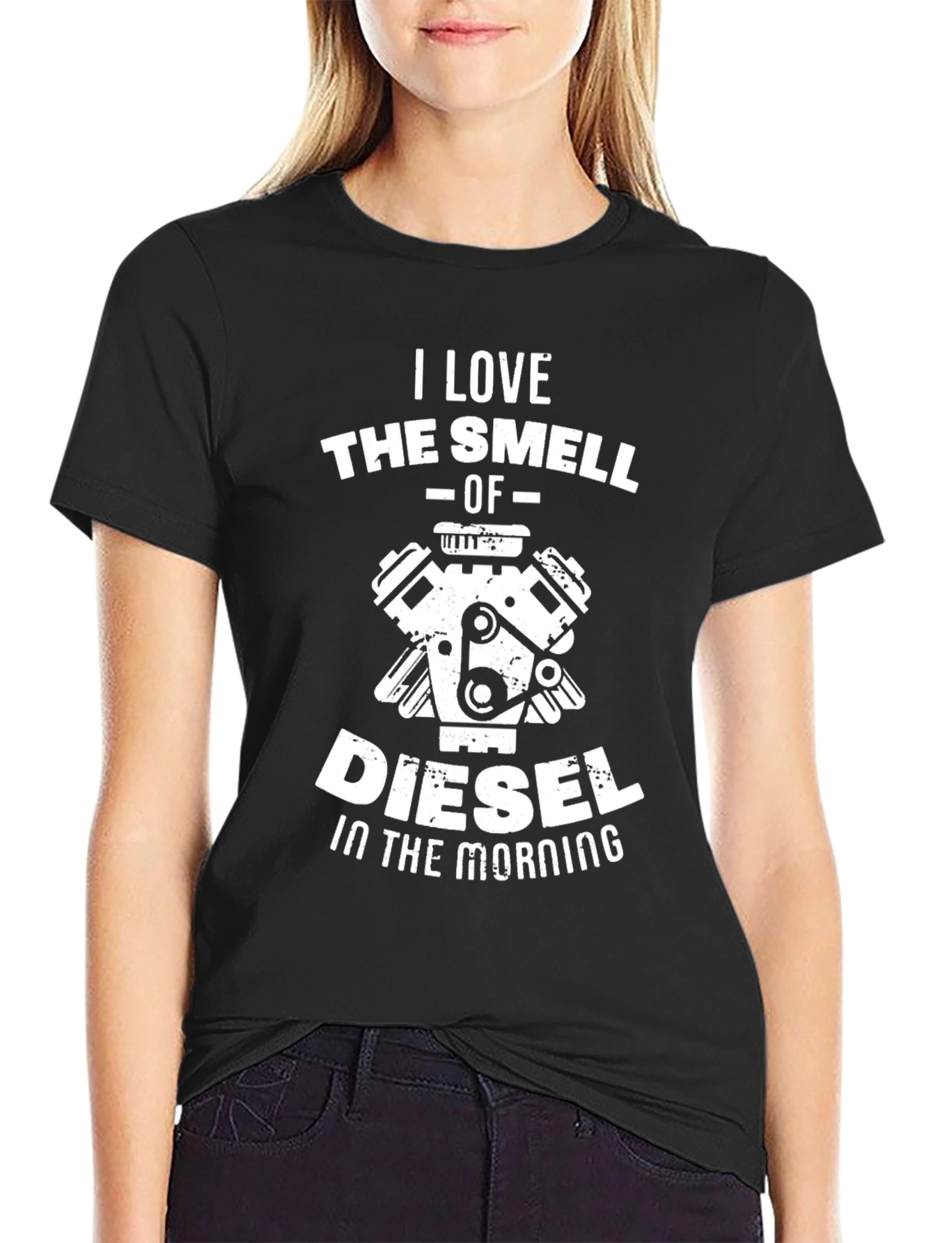 Diesel Engine T-Shirt - I Love the Smell