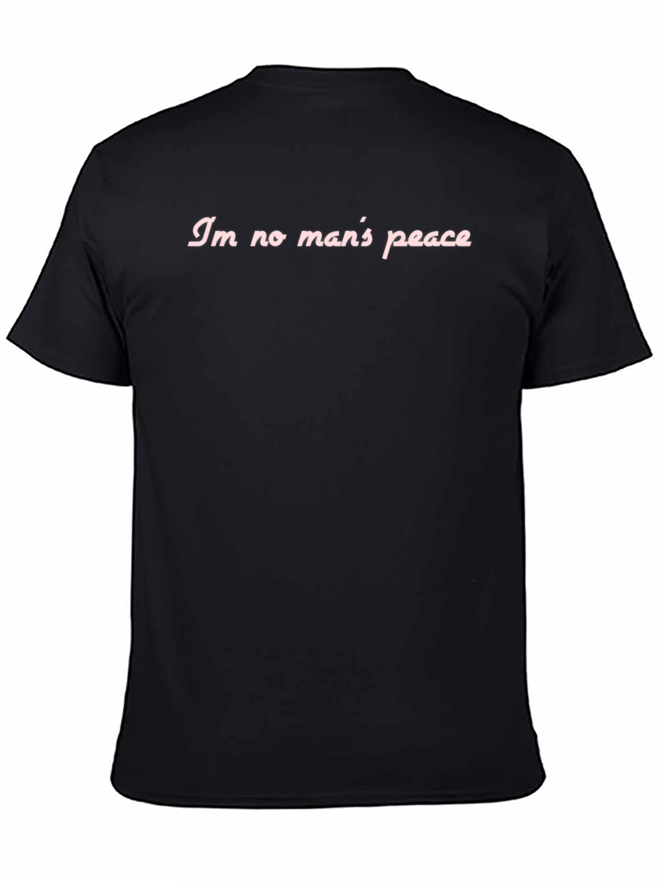 Im No Mans Peace Black T-Shirt