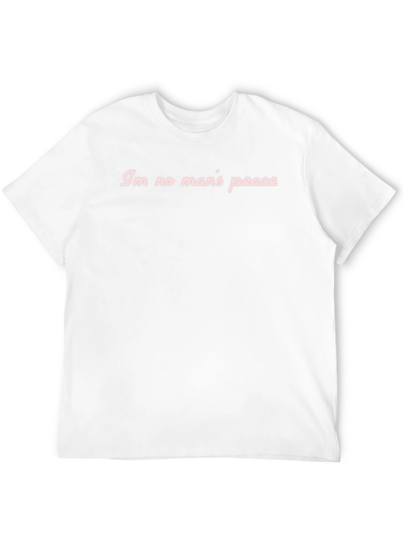 Im No Mans Peace Black T-Shirt