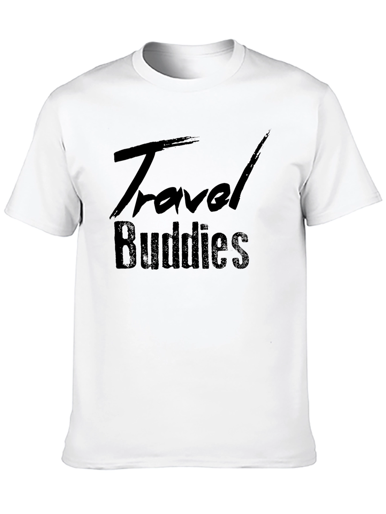 Travel Buddies Black T-Shirt