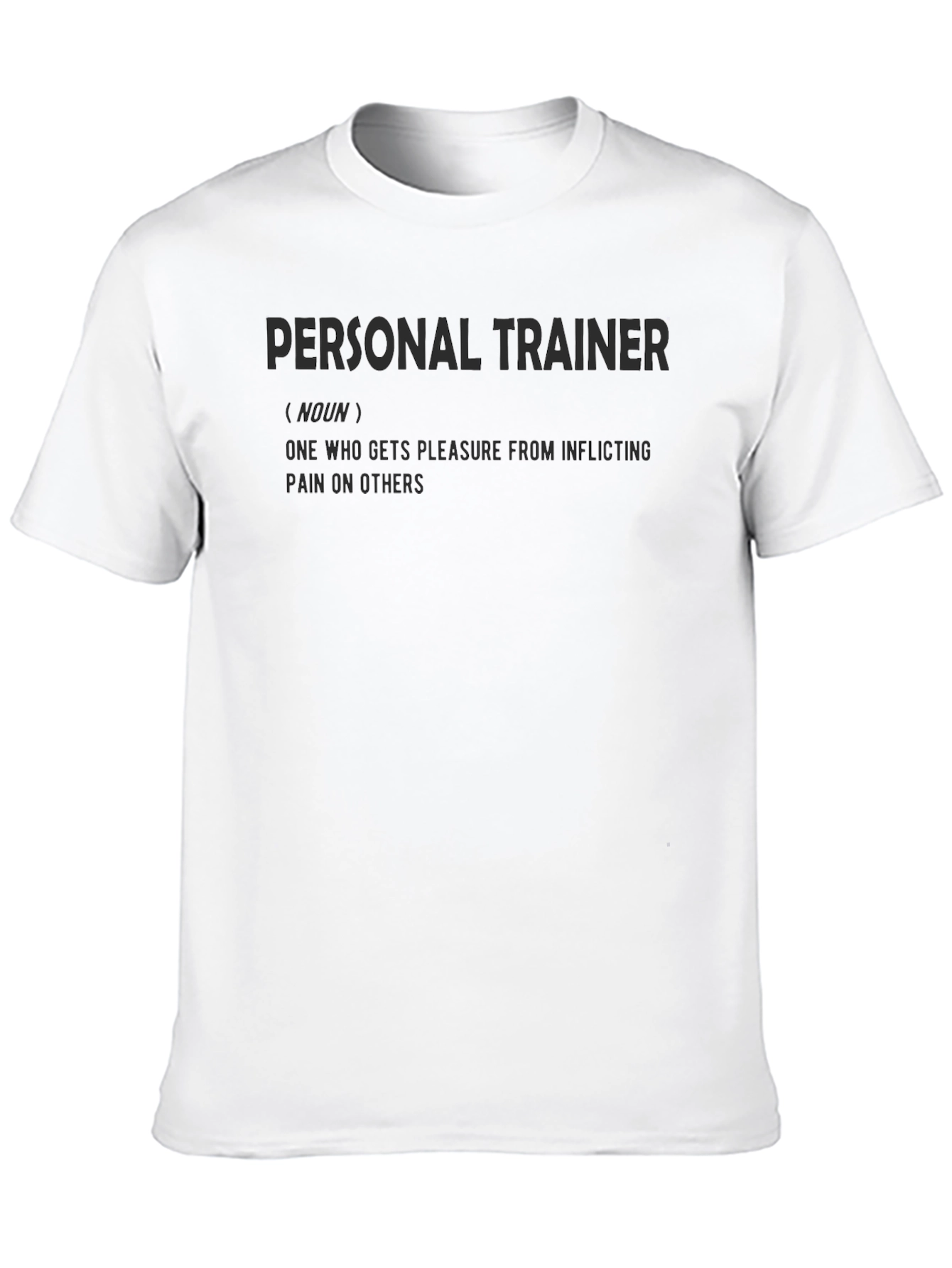 Personal Trainer Definition Black T-Shirt