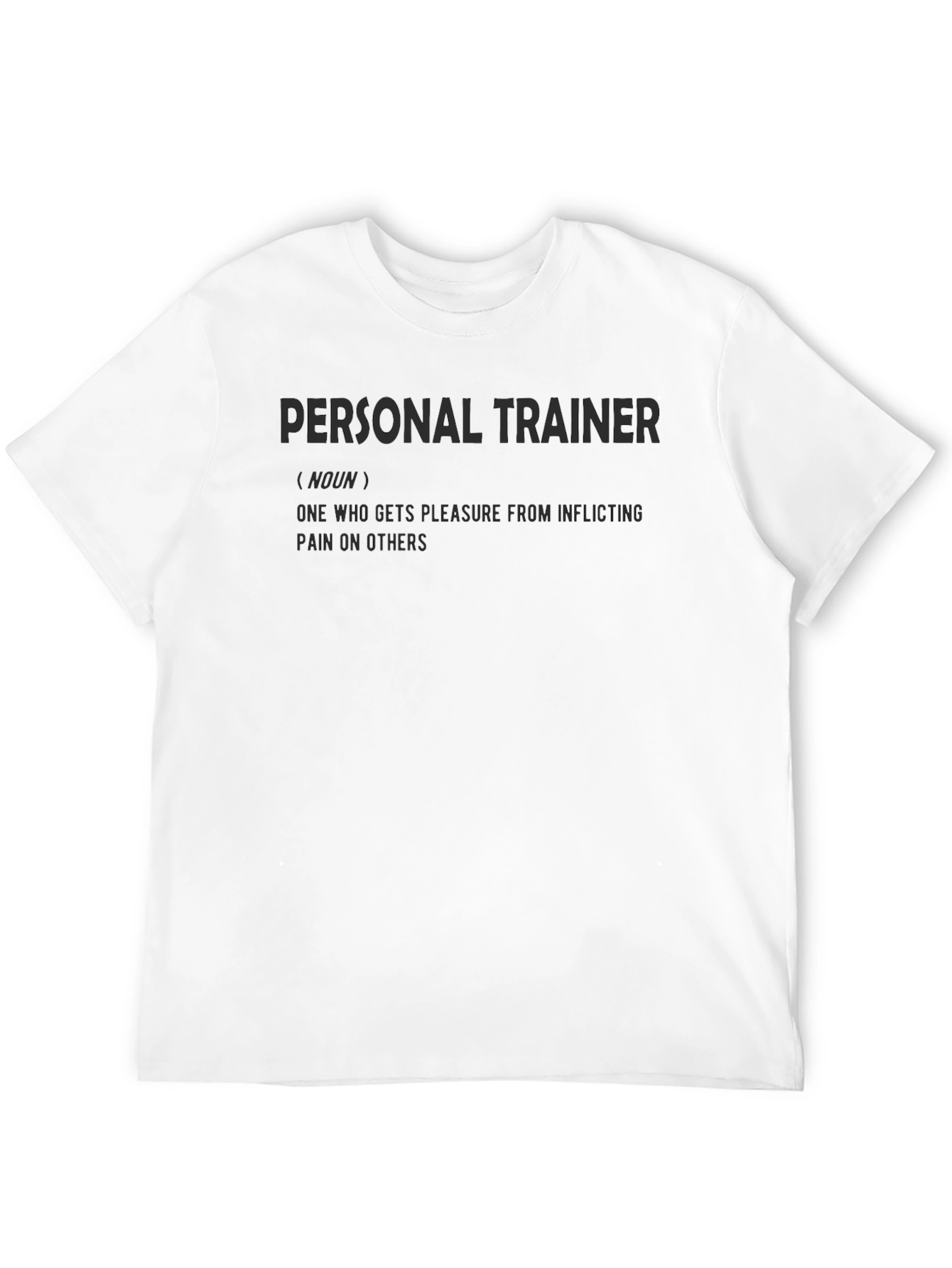 Personal Trainer Definition Black T-Shirt