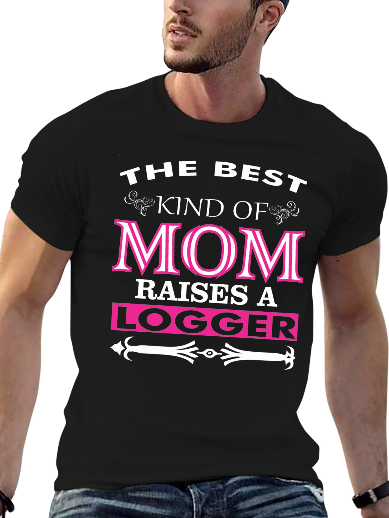 Best Kind of Mom Logger T-Shirt