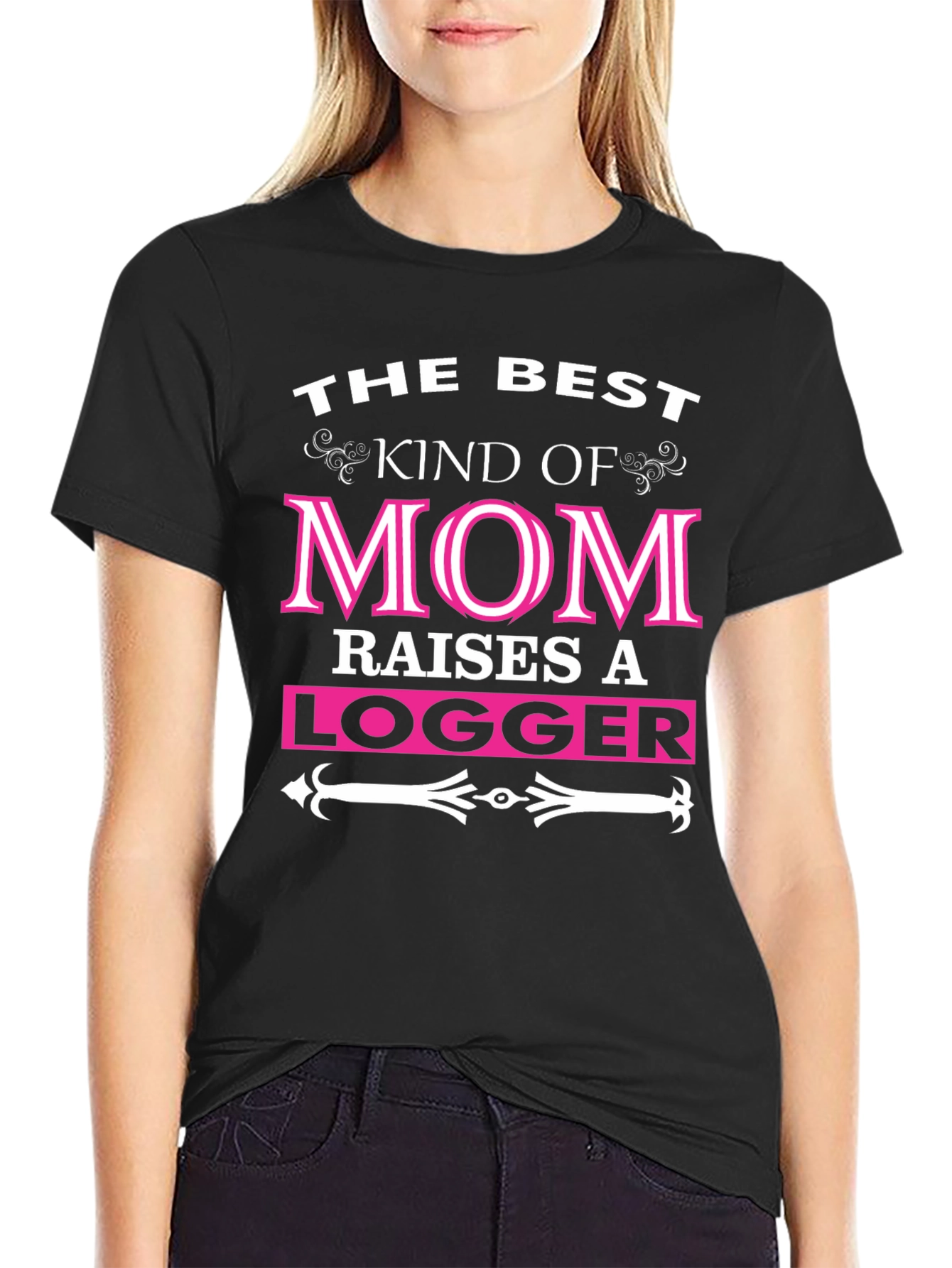 Best Kind of Mom Logger T-Shirt
