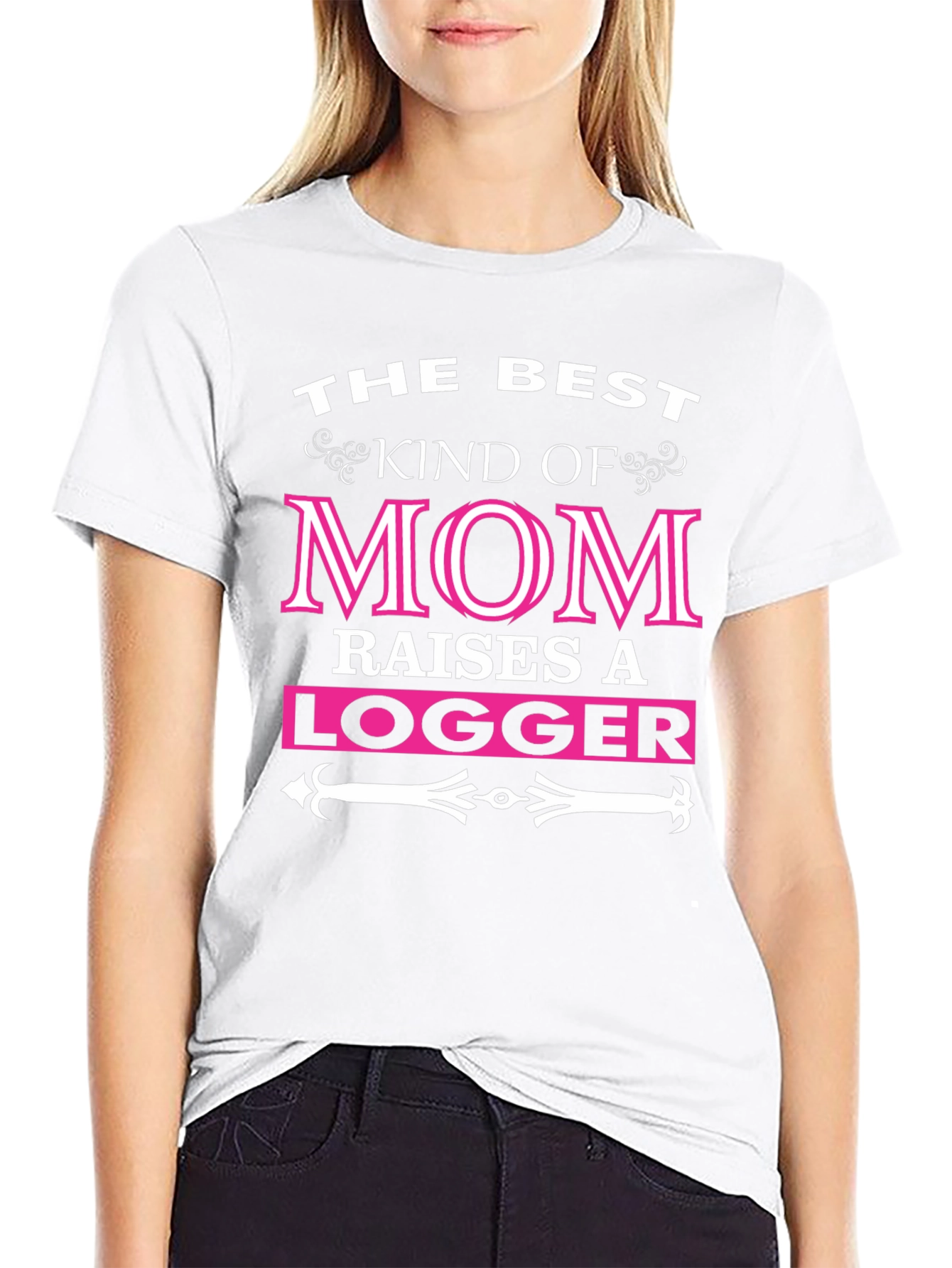 Best Kind of Mom Logger T-Shirt