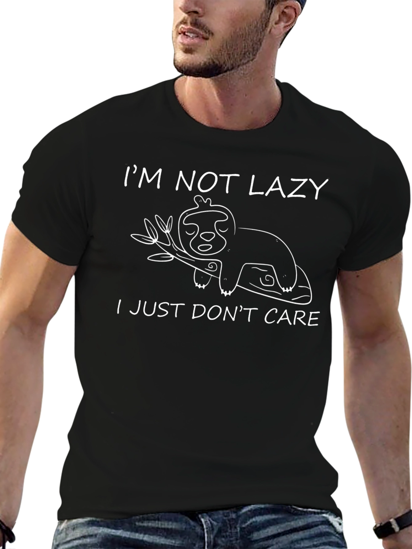 Im Not Lazy Sloth Graphic T-Shirt