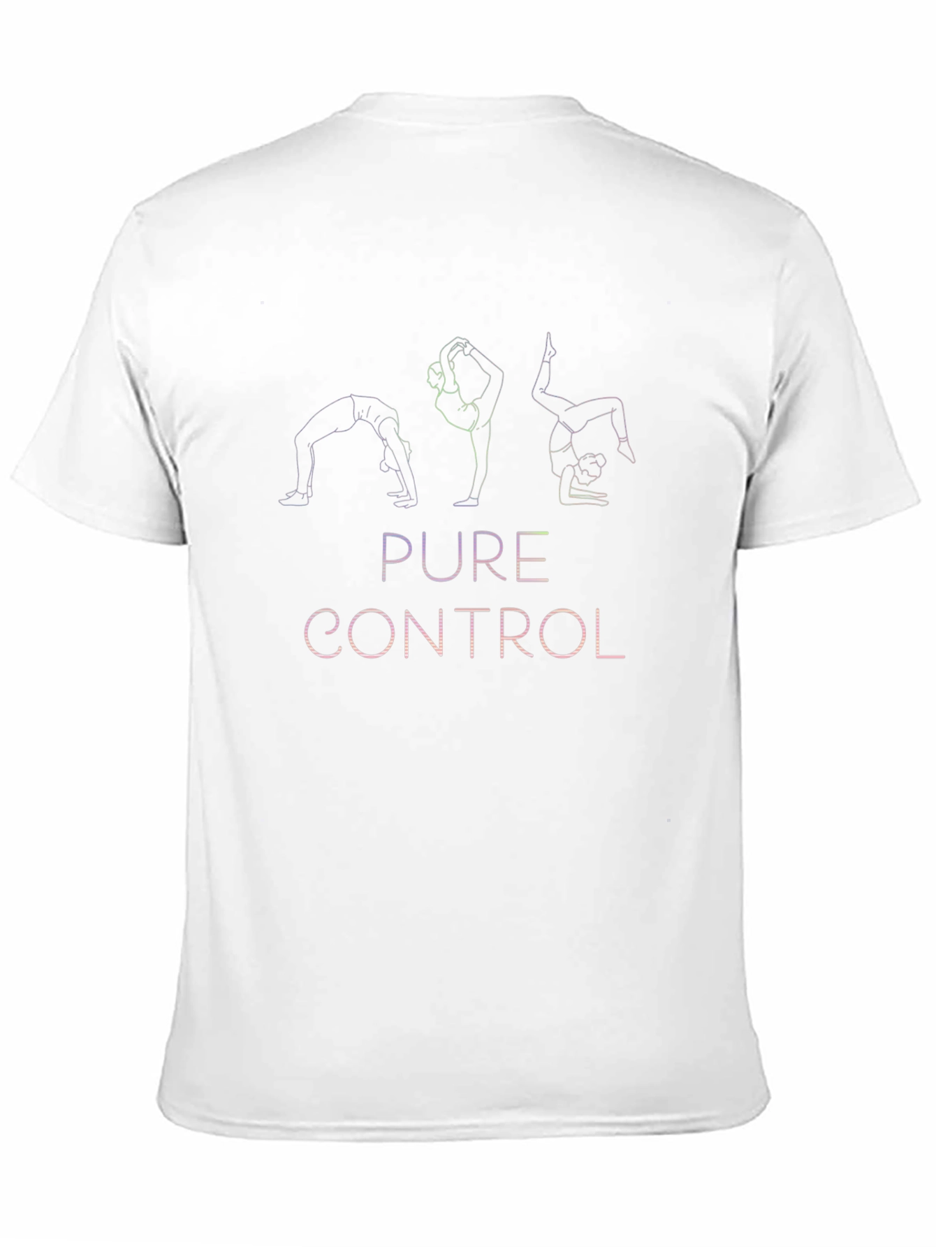 Pure Control Yoga Pose Graphic Tee