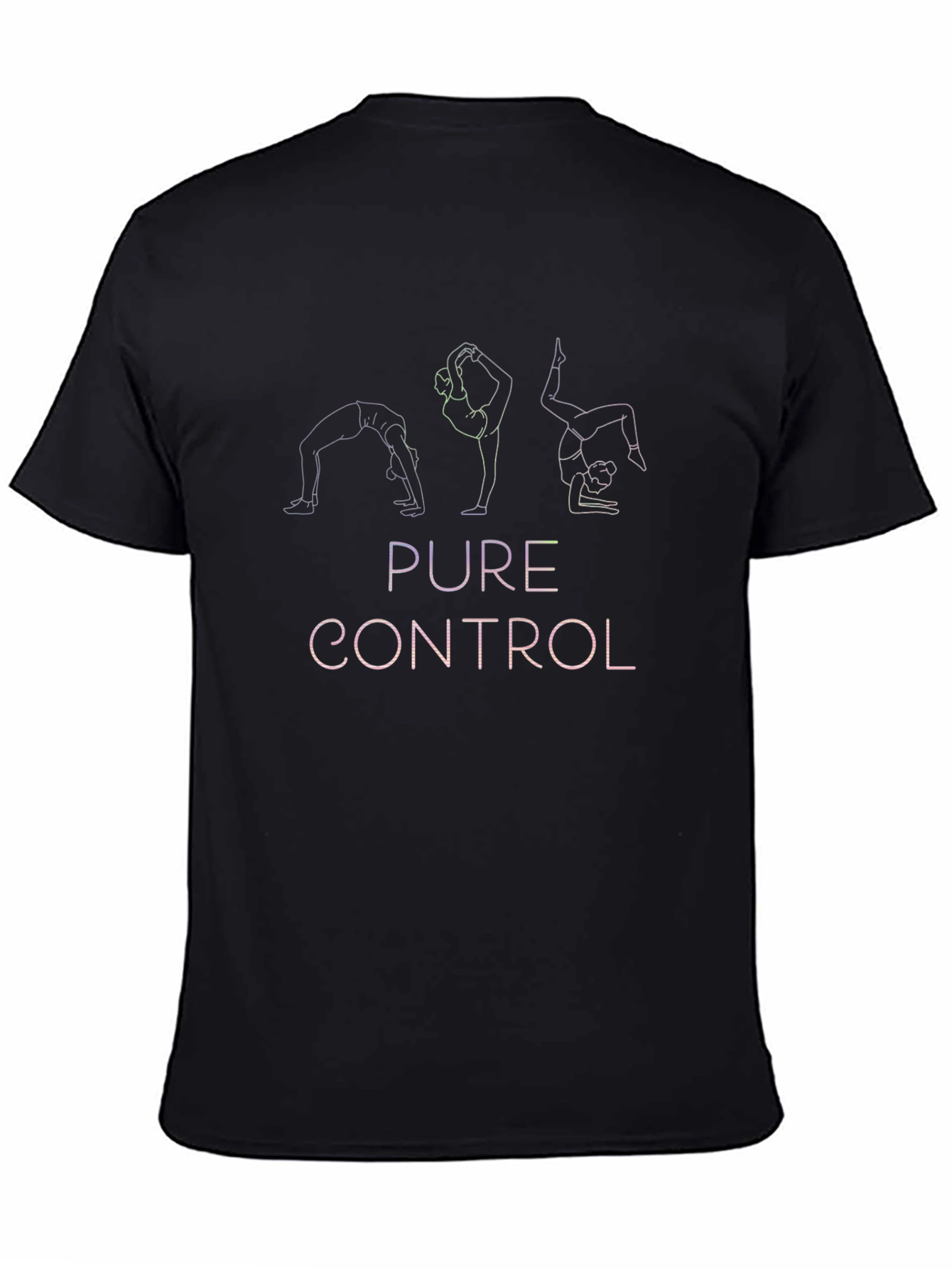 Pure Control Yoga Pose Graphic Tee