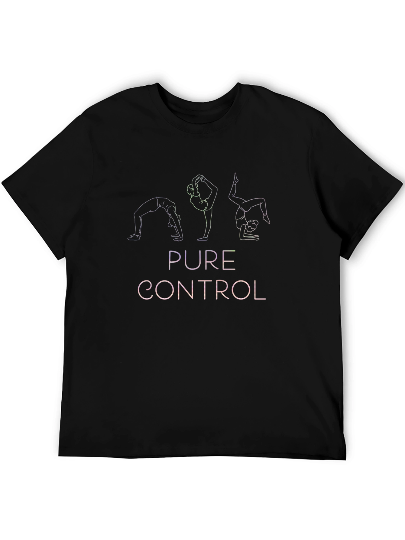 Pure Control Yoga Pose Graphic Tee