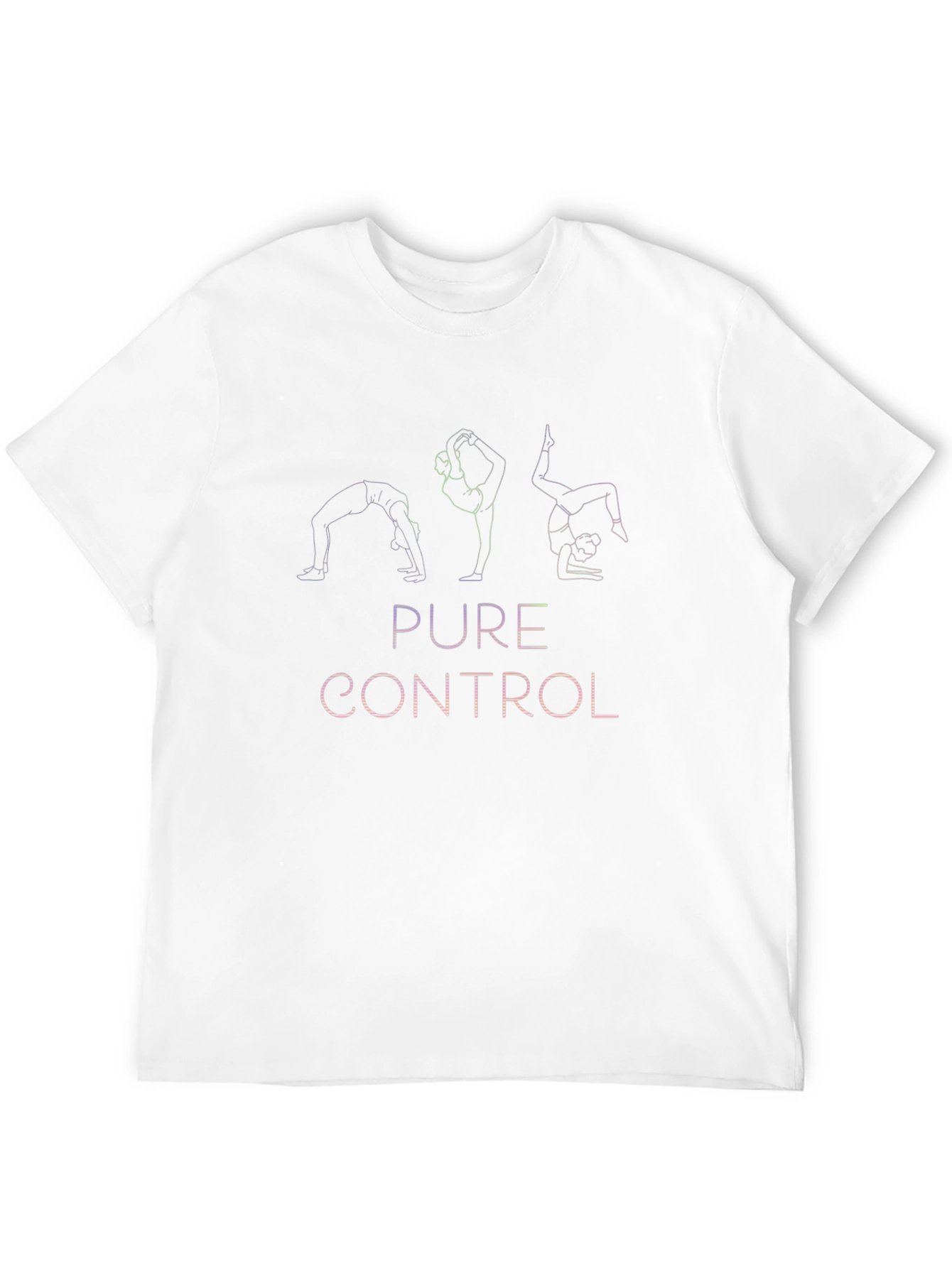 Pure Control Yoga Pose Graphic Tee
