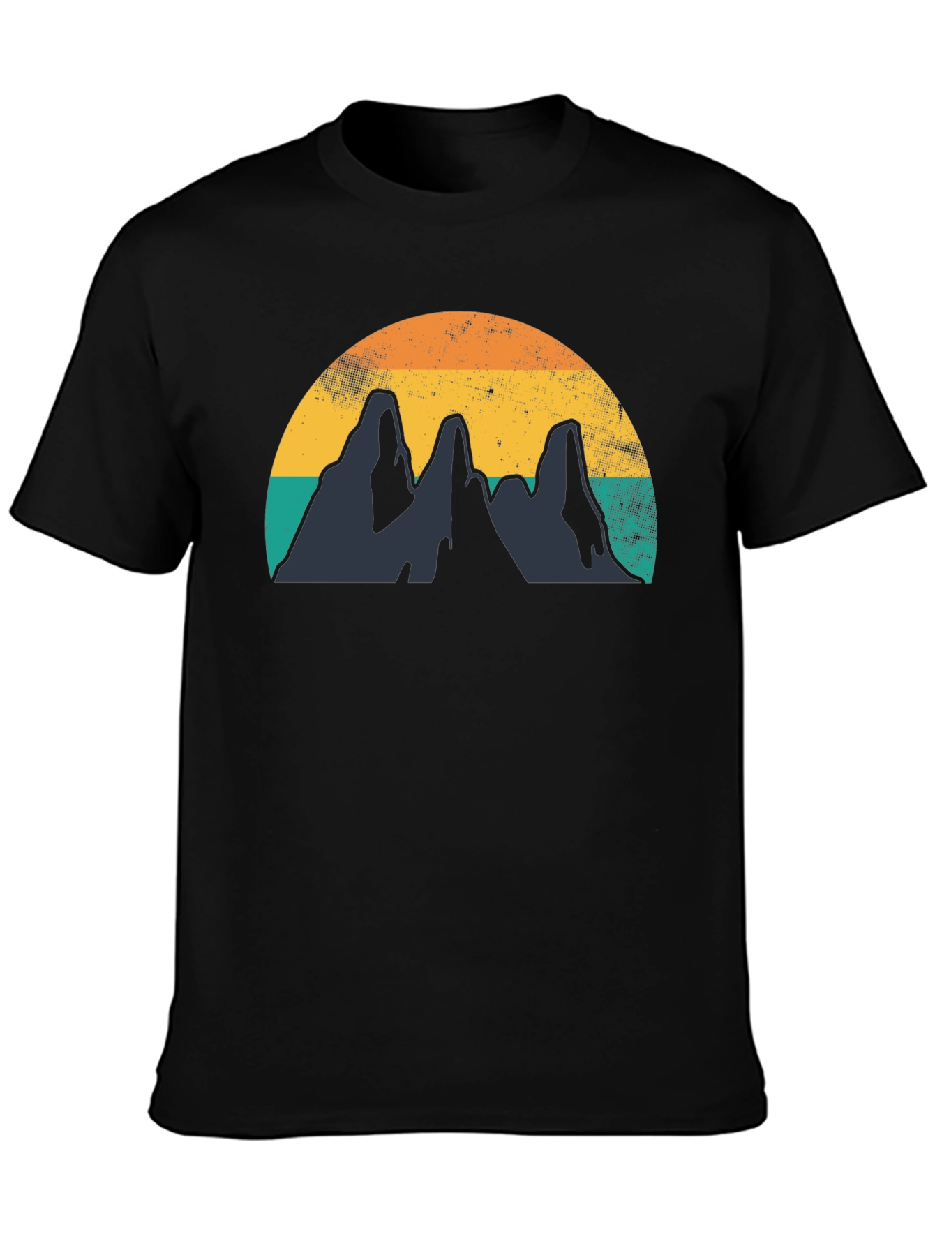 Retro Mountain Graphic Tee - Adventure Awaits!