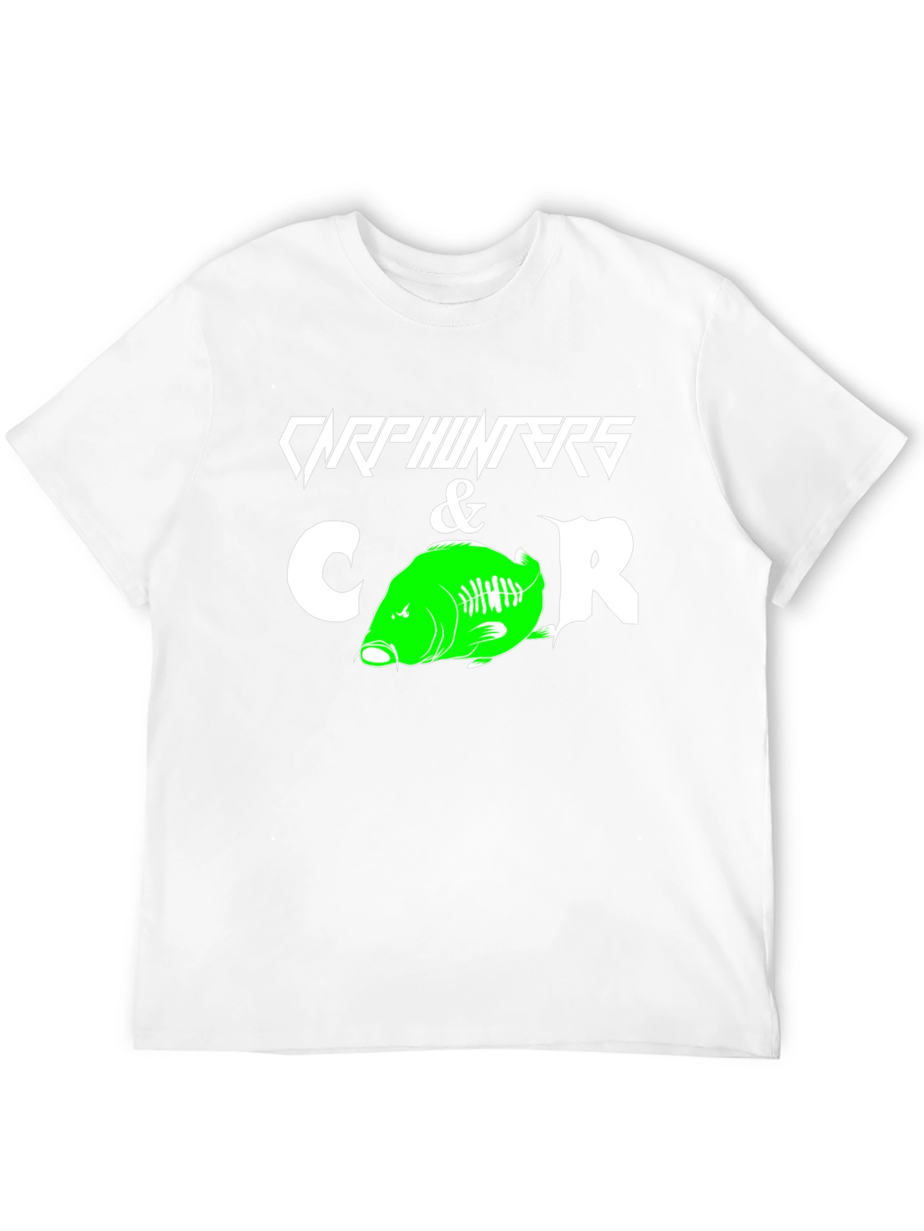 Carp Hunters & CR T-Shirt - Fishing Graphic Tee