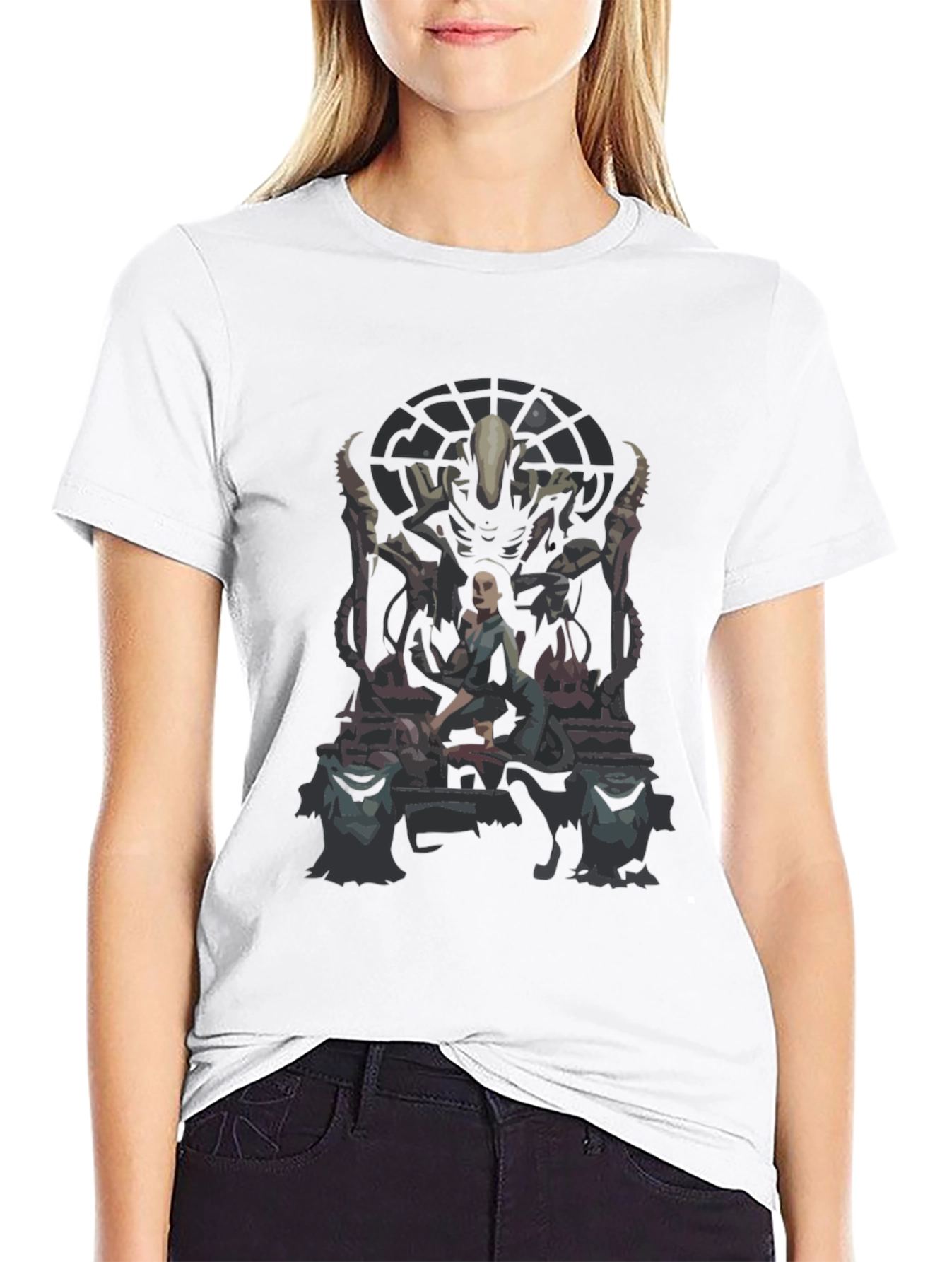 Alien Graphic Tee - Sci-Fi T-Shirt