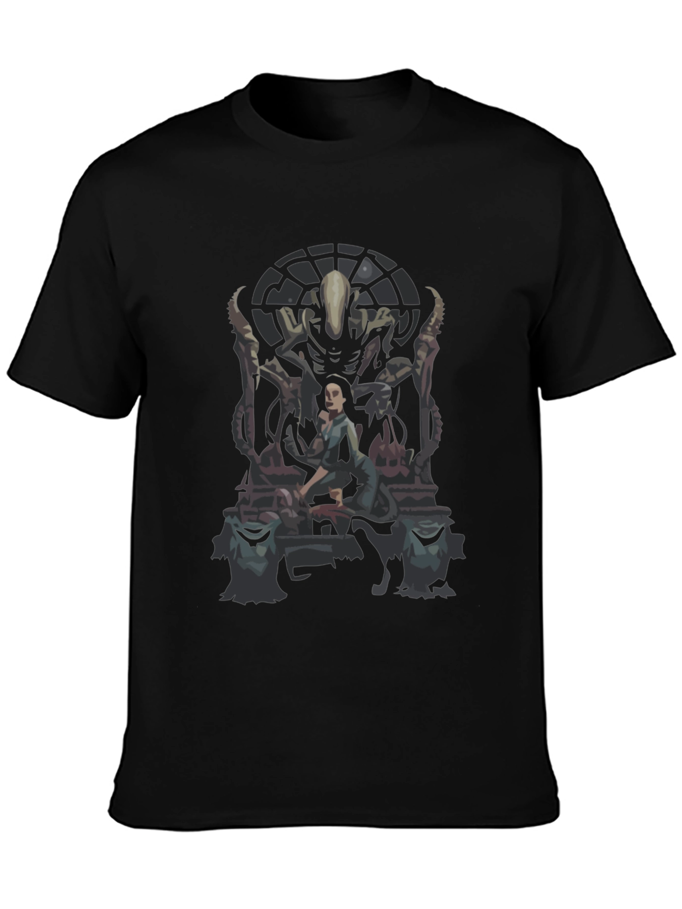 Alien Graphic Tee - Sci-Fi T-Shirt