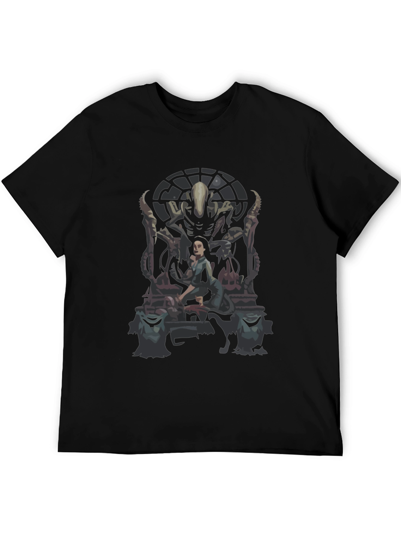 Alien Graphic Tee - Sci-Fi T-Shirt