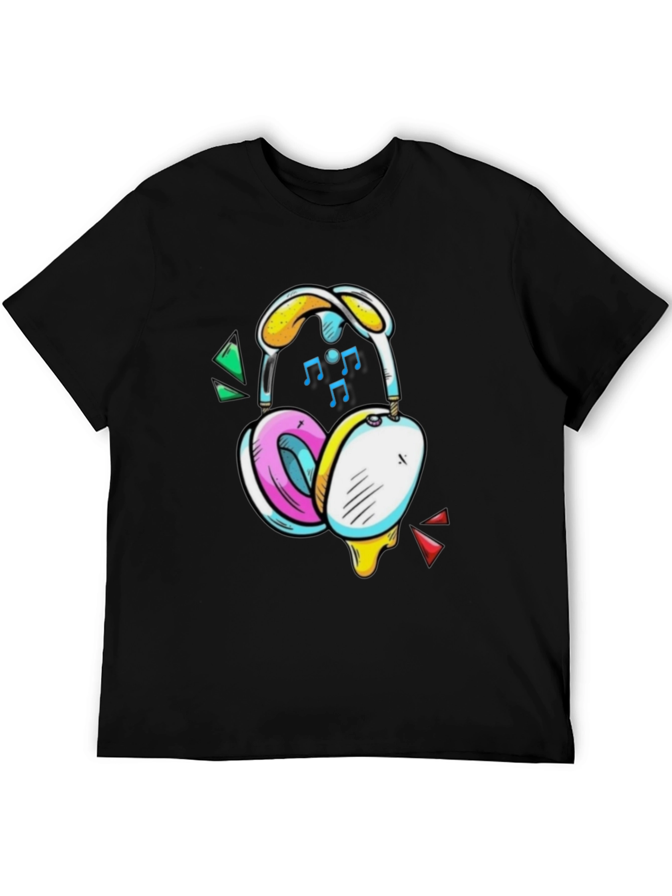 Funky Headphone Graphic T-Shirt