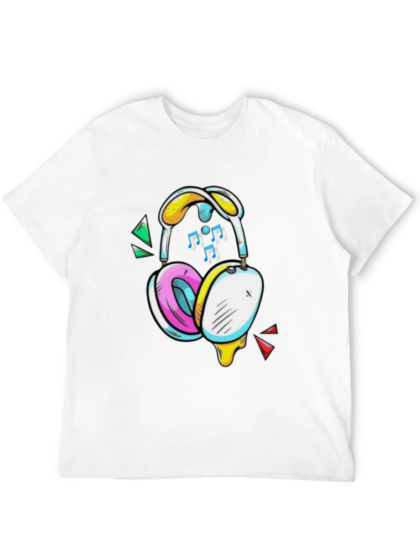 Funky Headphone Graphic T-Shirt