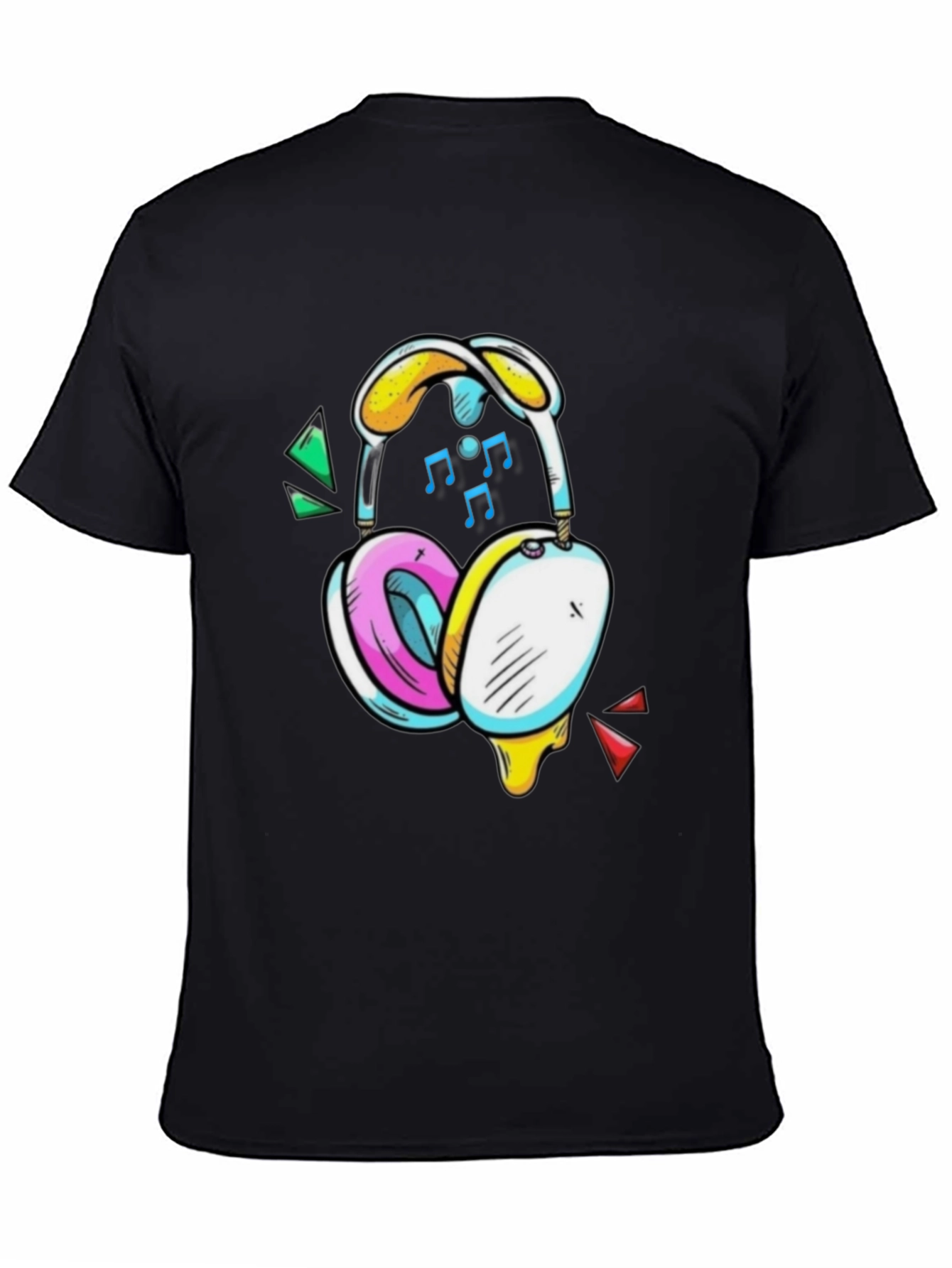Funky Headphone Graphic T-Shirt