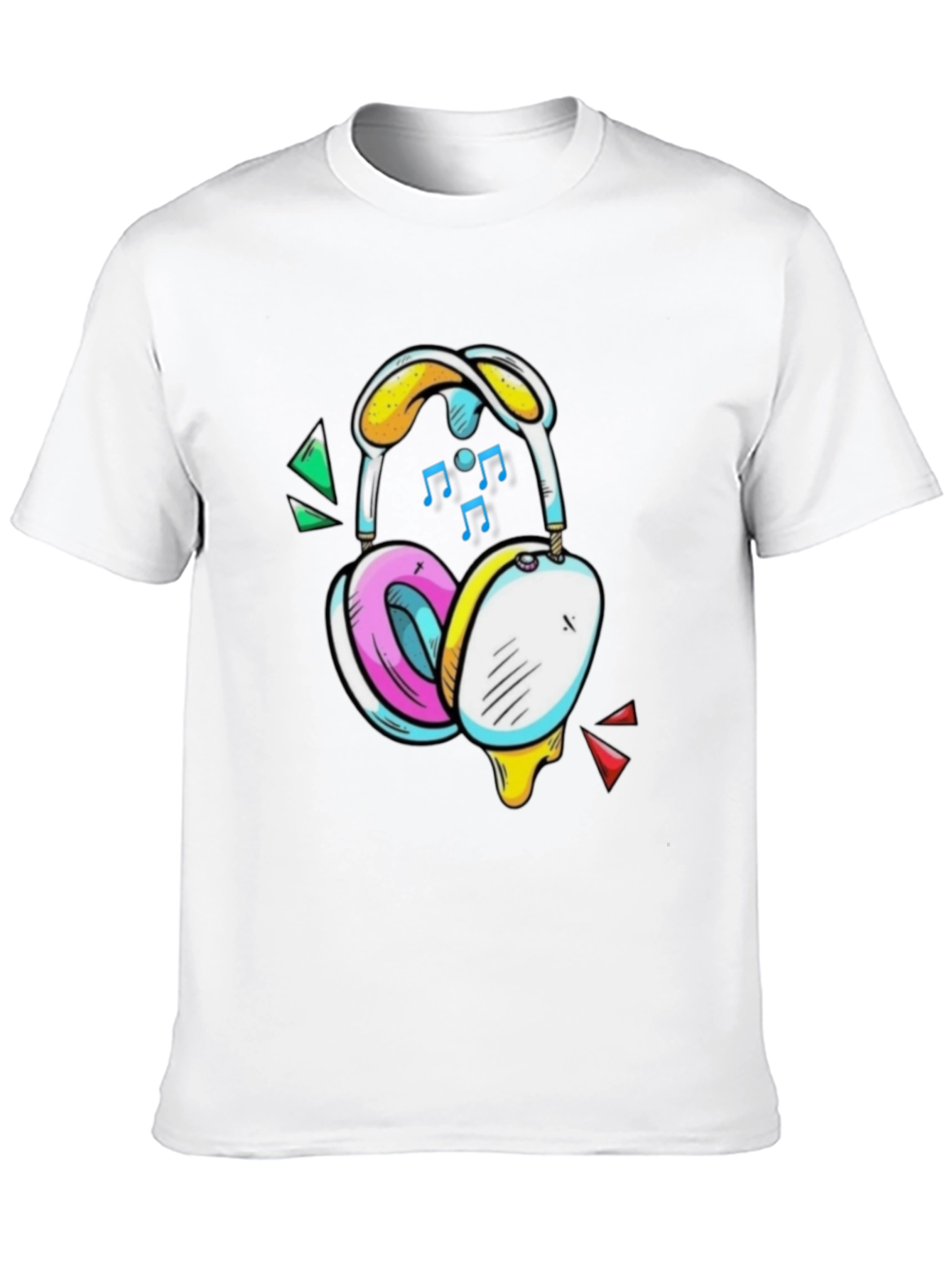 Funky Headphone Graphic T-Shirt