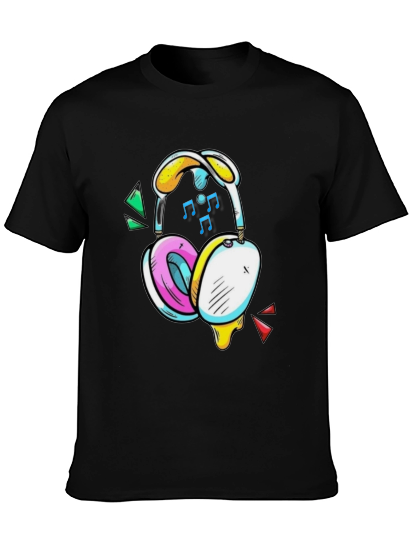 Funky Headphone Graphic T-Shirt